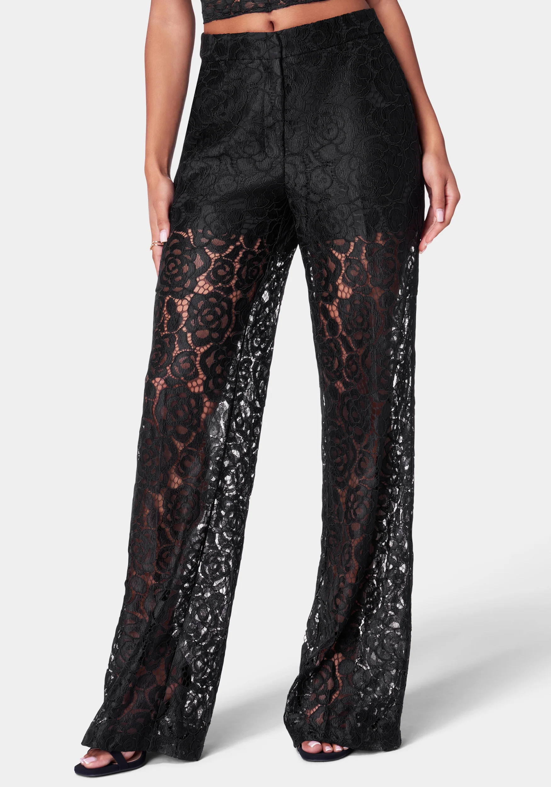16703-high-waist-wide-leg-lace-pant-1.webp High Waist Wide Leg Lace Pant