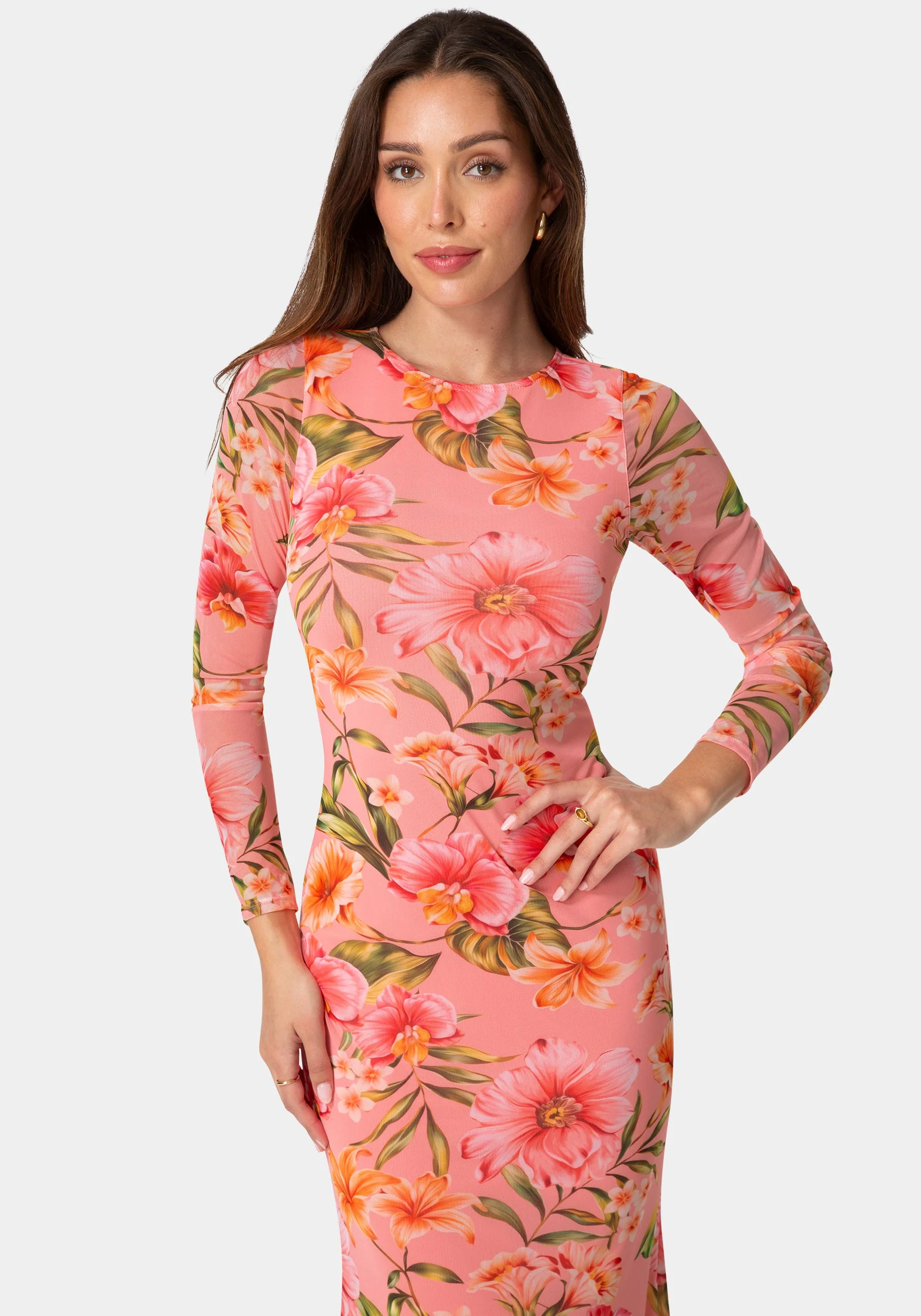 1680-long-sleeve-mesh-maxi-dress-4.webp Long Sleeve Mesh Maxi Dress