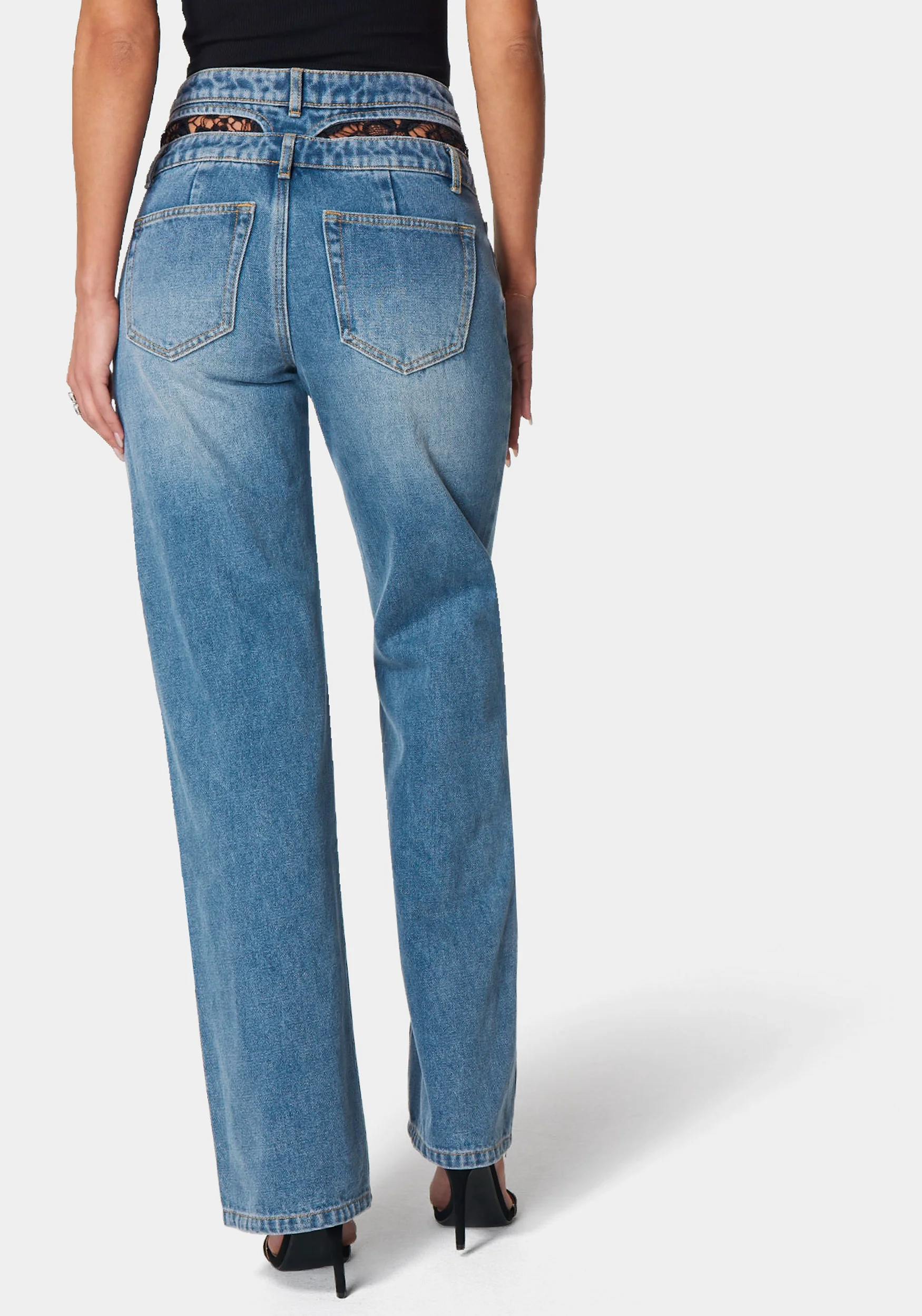 17001-double-high-waistband-lace-insert-wide-leg-jeans-3.webp Double High Waistband Lace Insert Wide Leg Jeans