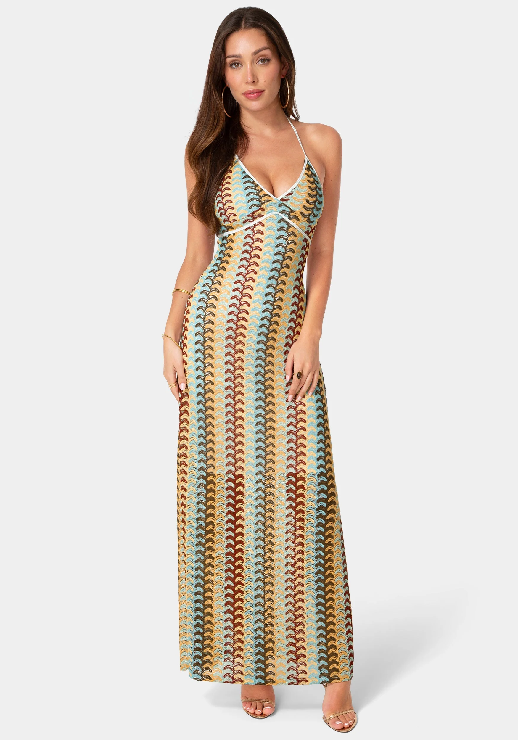 1704-crochet-stripe-halter-a-line-maxi-dress-1.webp Crochet Stripe Halter A-Line Maxi Dress