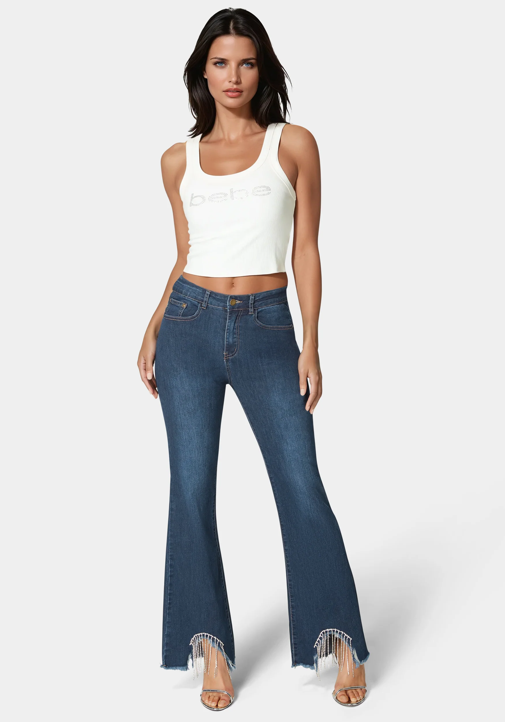 17188-flare-pant-with-rhinestone-fringe-2.webp Flare Pant With Rhinestone Fringe
