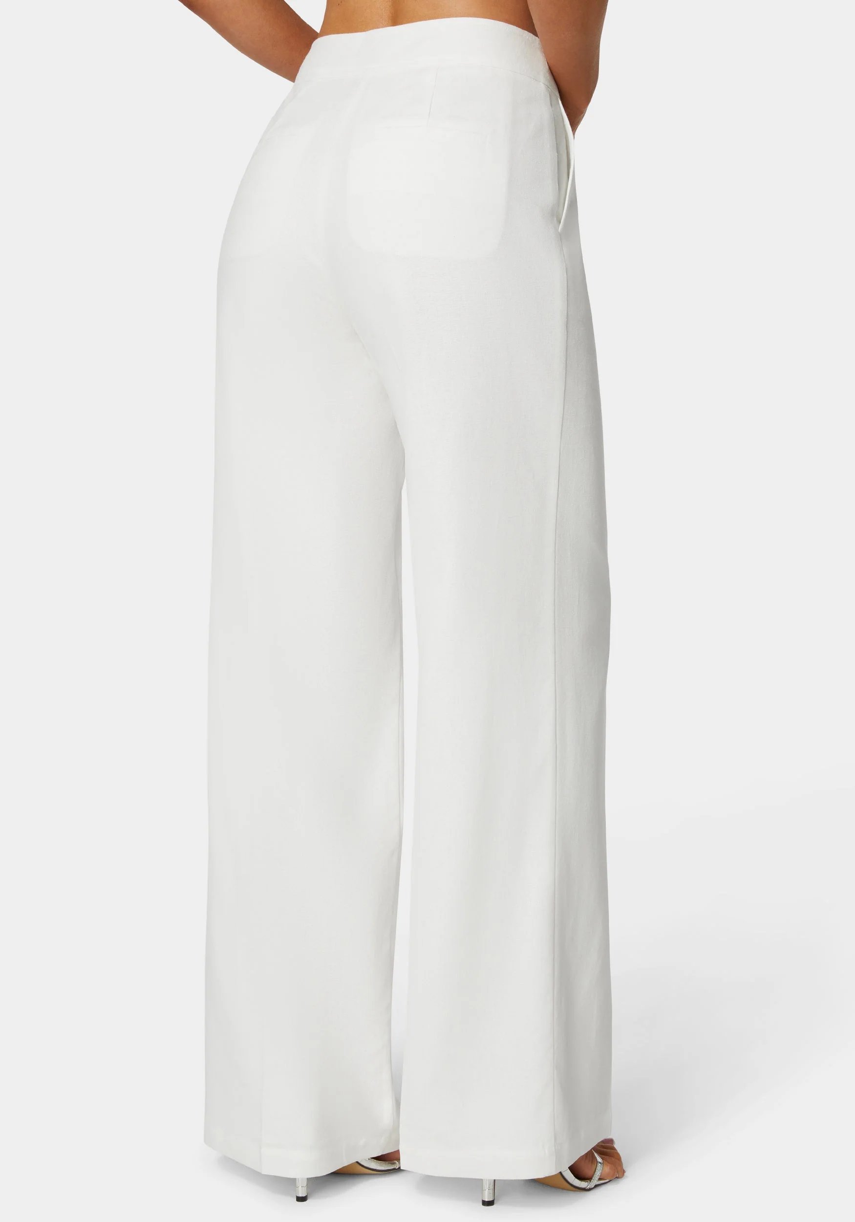 Linen Palazzo Leg Pant
