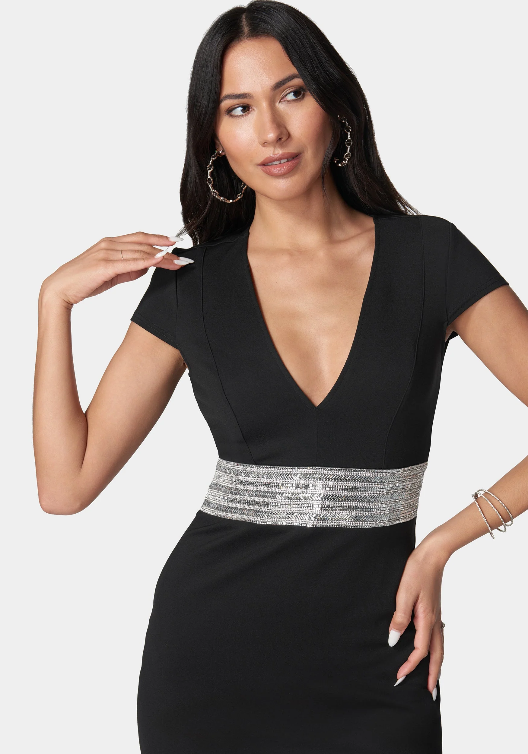 17372-embellished-waist-mini-dress-4.webp Embellished Waist Mini Dress