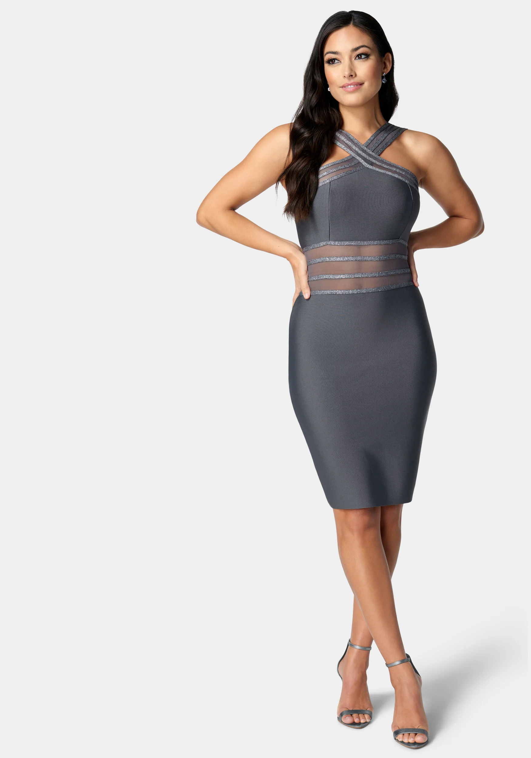 17583-bandage-cross-front-dress-2.webp Bandage Cross Front Dress