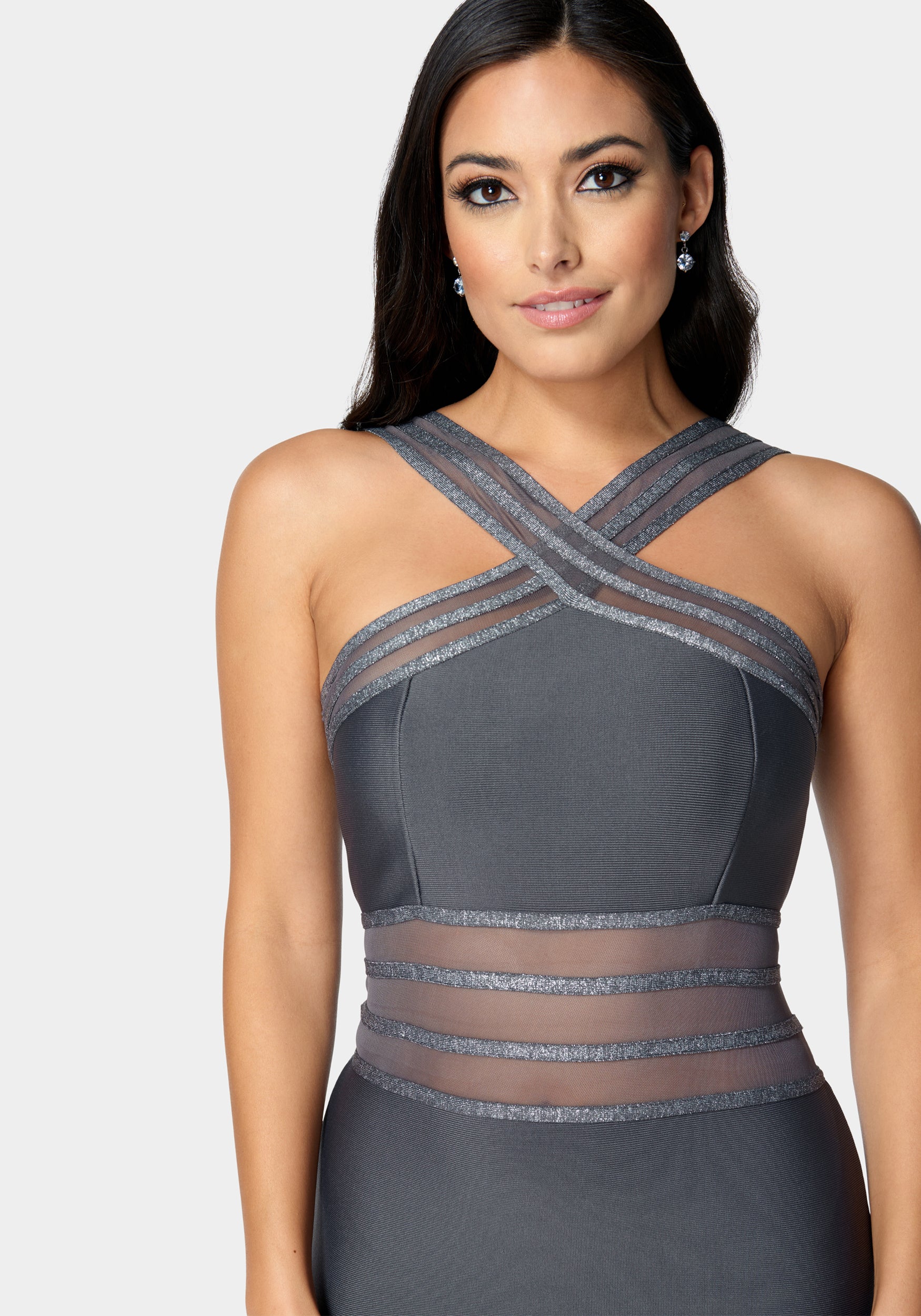 17583-bandage-cross-front-dress-5.jpg Bandage Cross Front Dress