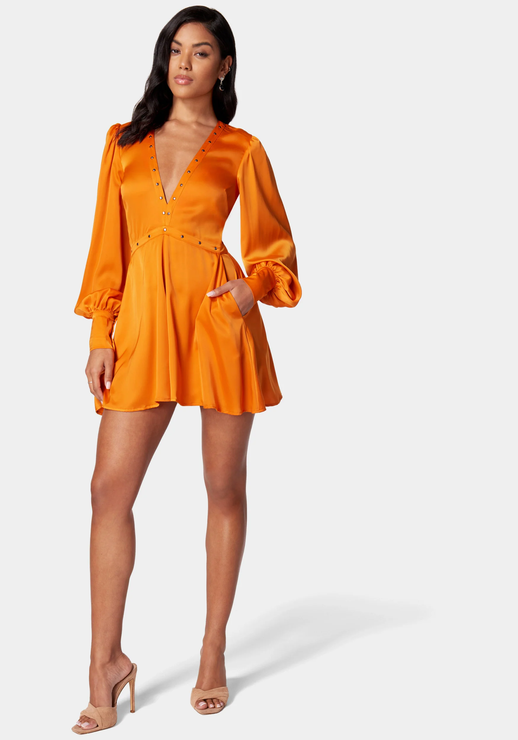 17816-satin-eyelet-detail-romper-1.webp Satin Eyelet Detail Romper