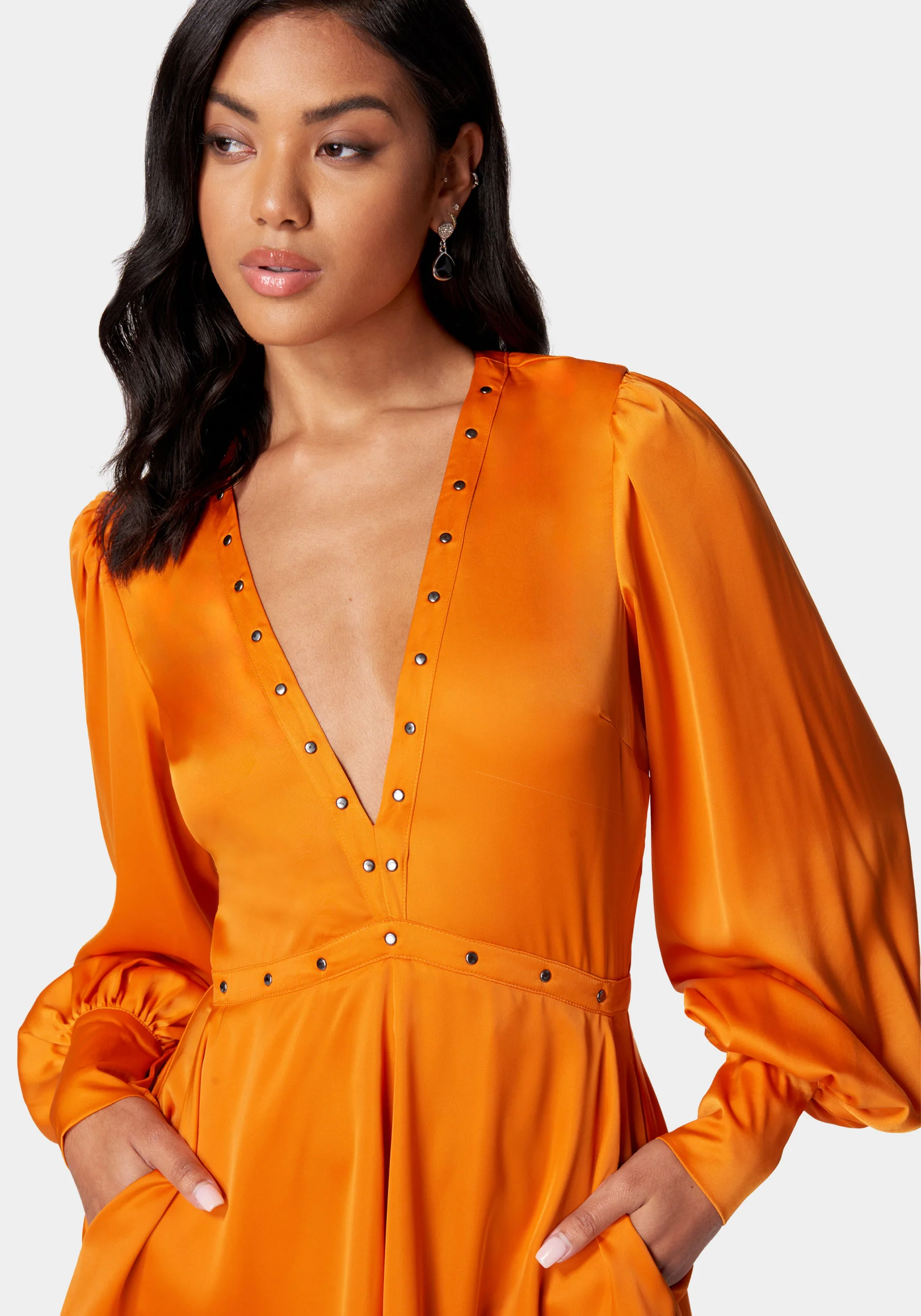 17816-satin-eyelet-detail-romper-4.webp Satin Eyelet Detail Romper