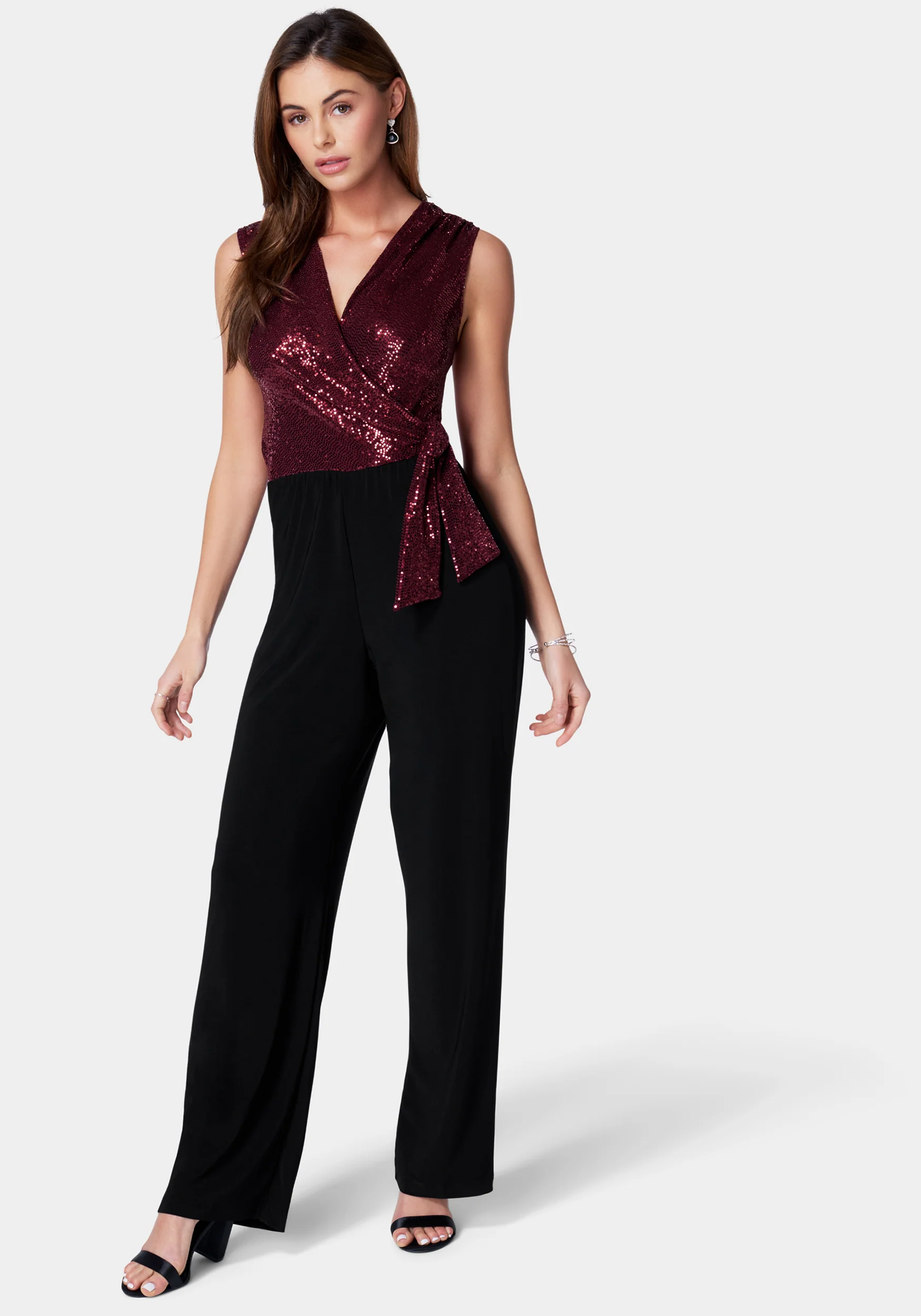 17907-disco-dot-wrap-tie-jumpsuit-1.webp Disco Dot Wrap Tie Jumpsuit