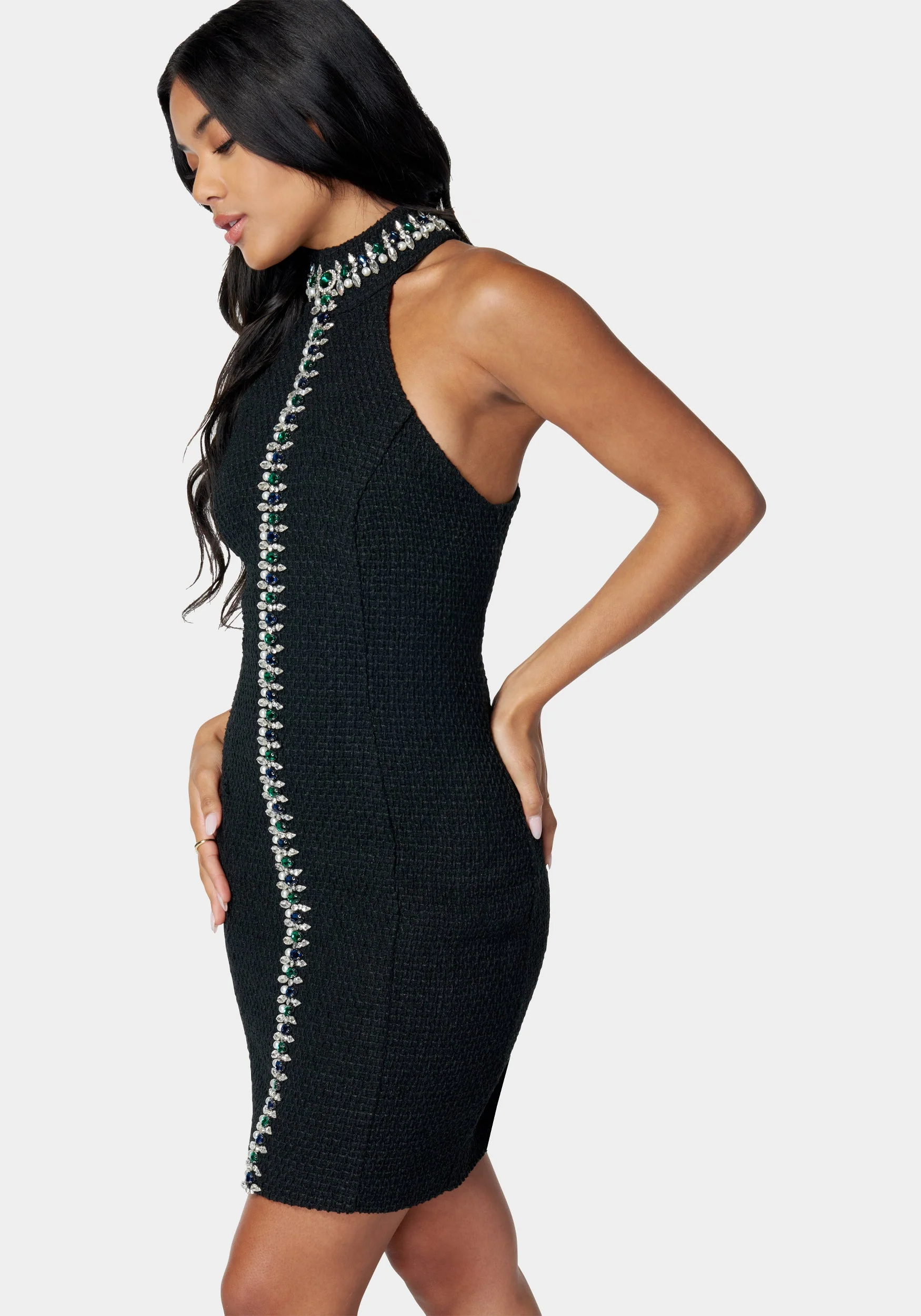 17969-crystal-knit-halter-neck-dress-2.webp Crystal Knit Halter Neck Dress