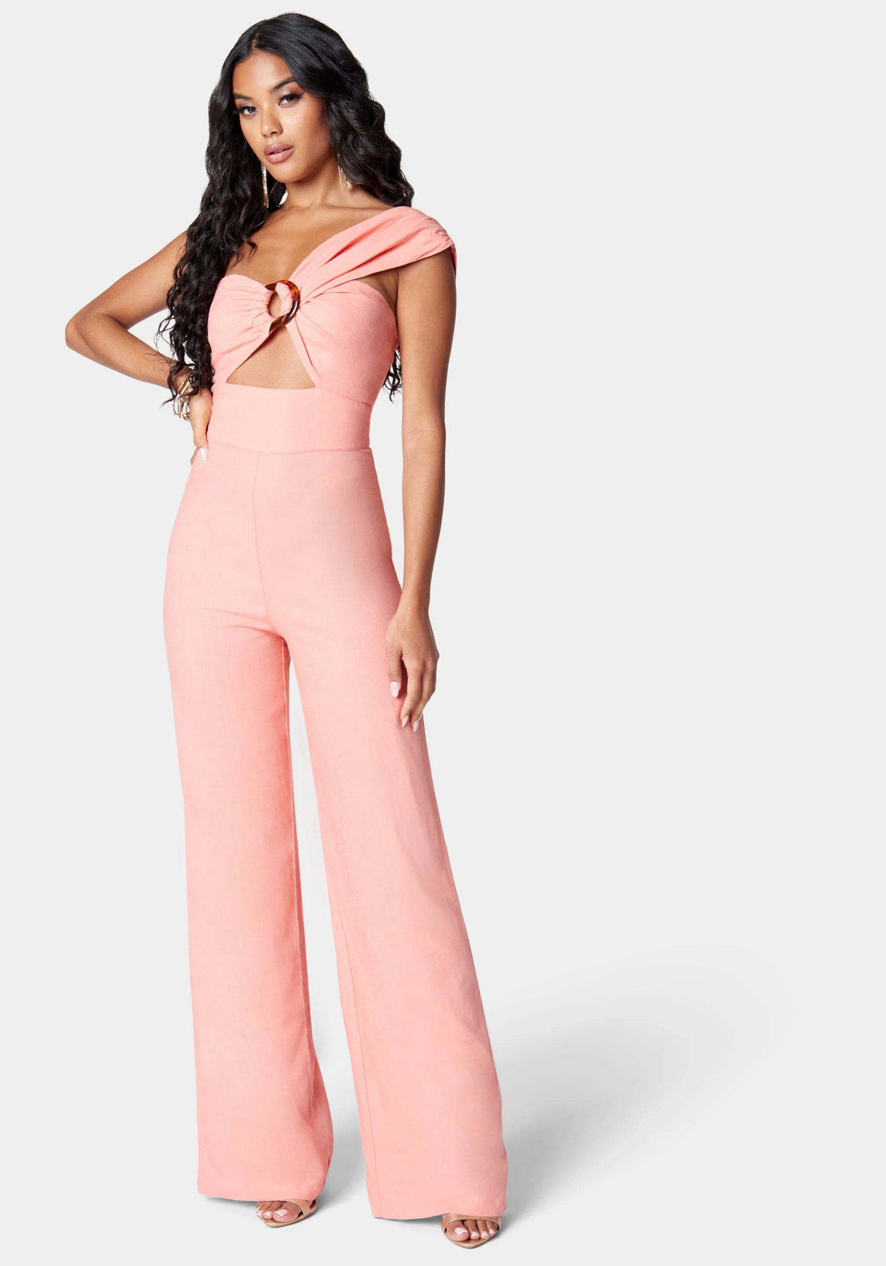 18428-stretch-linen-asymmetric-draped-wide-leg-jumpsuit-1.webp Stretch Linen Asymmetric Draped Wide Leg Jumpsuit