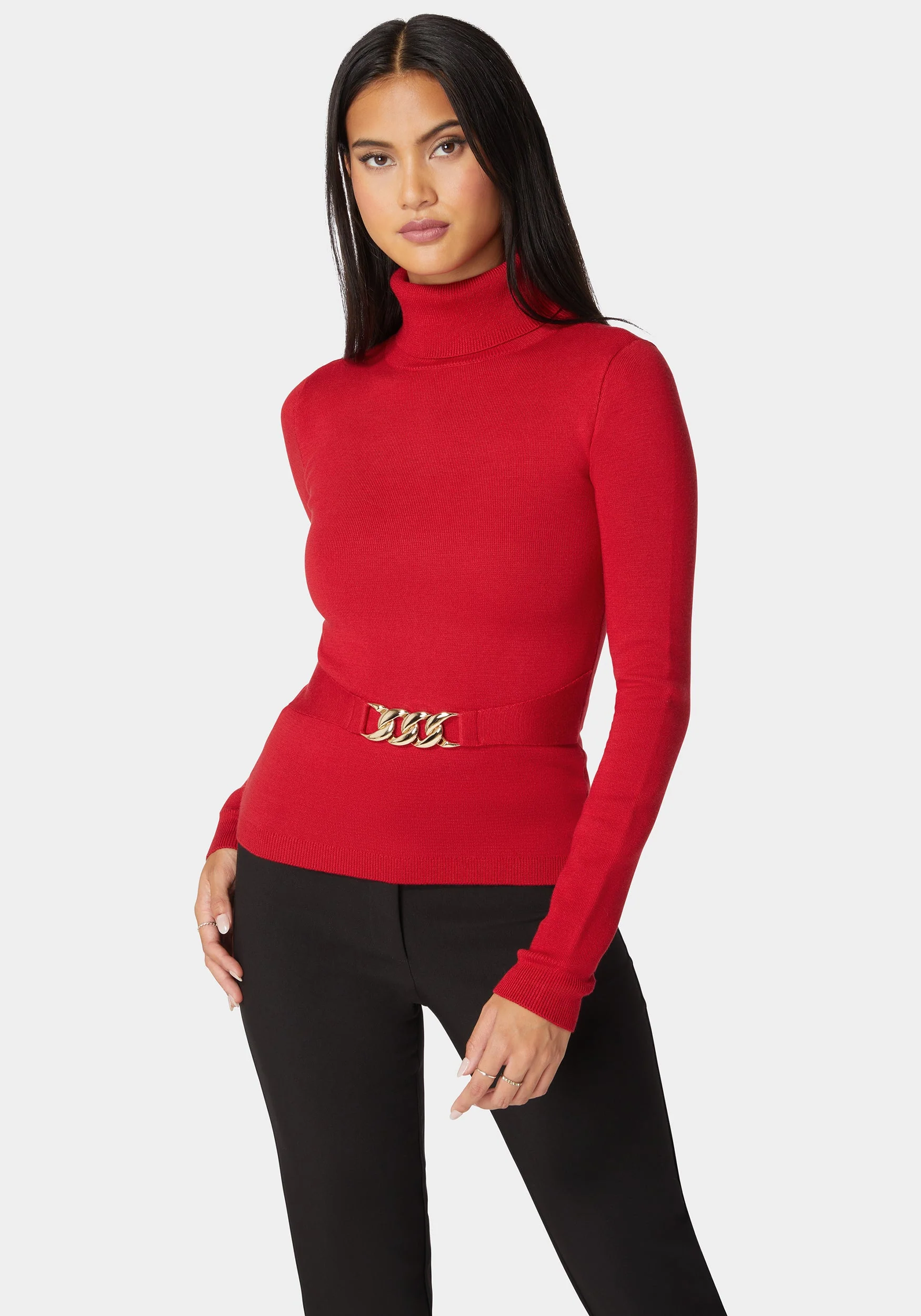 18559-fitted-turtle-neck-ornate-belt-sweater-1.webp Fitted Turtle Neck Ornate Belt Sweater