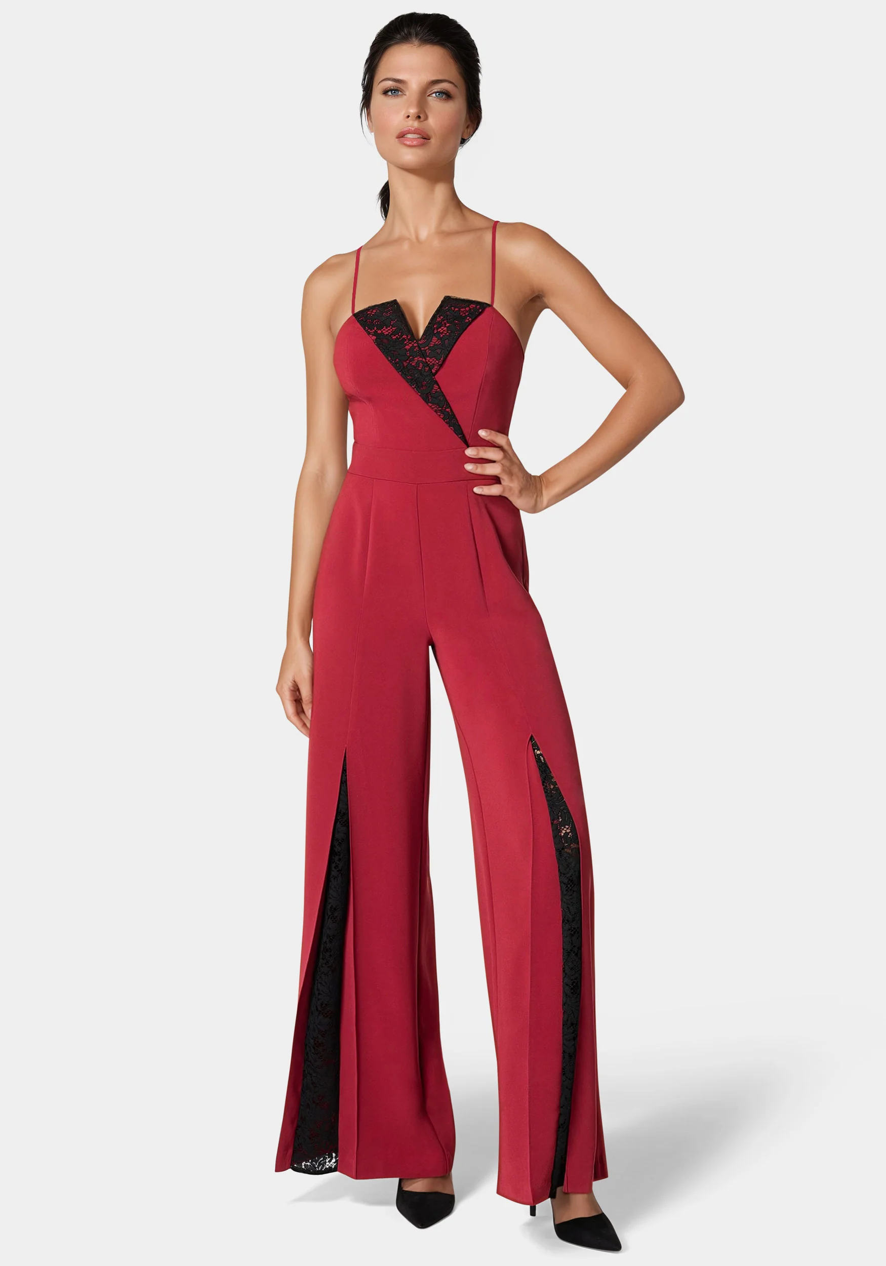 18649-tuxedo-lace-combo-ultra-wide-leg-jumpsuit-1.webp Tuxedo Lace Combo Ultra Wide Leg Jumpsuit