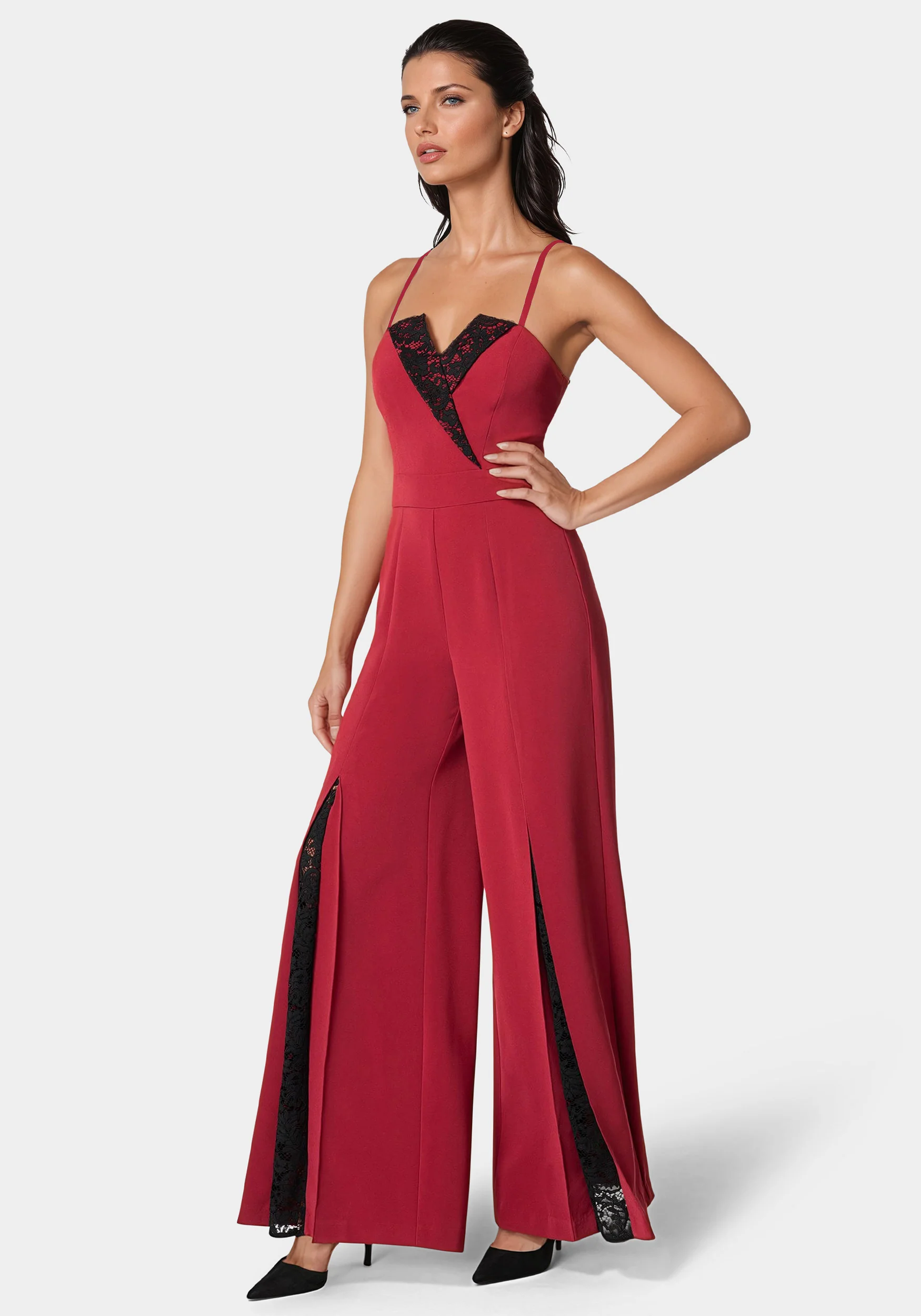 18649-tuxedo-lace-combo-ultra-wide-leg-jumpsuit-2.webp Tuxedo Lace Combo Ultra Wide Leg Jumpsuit