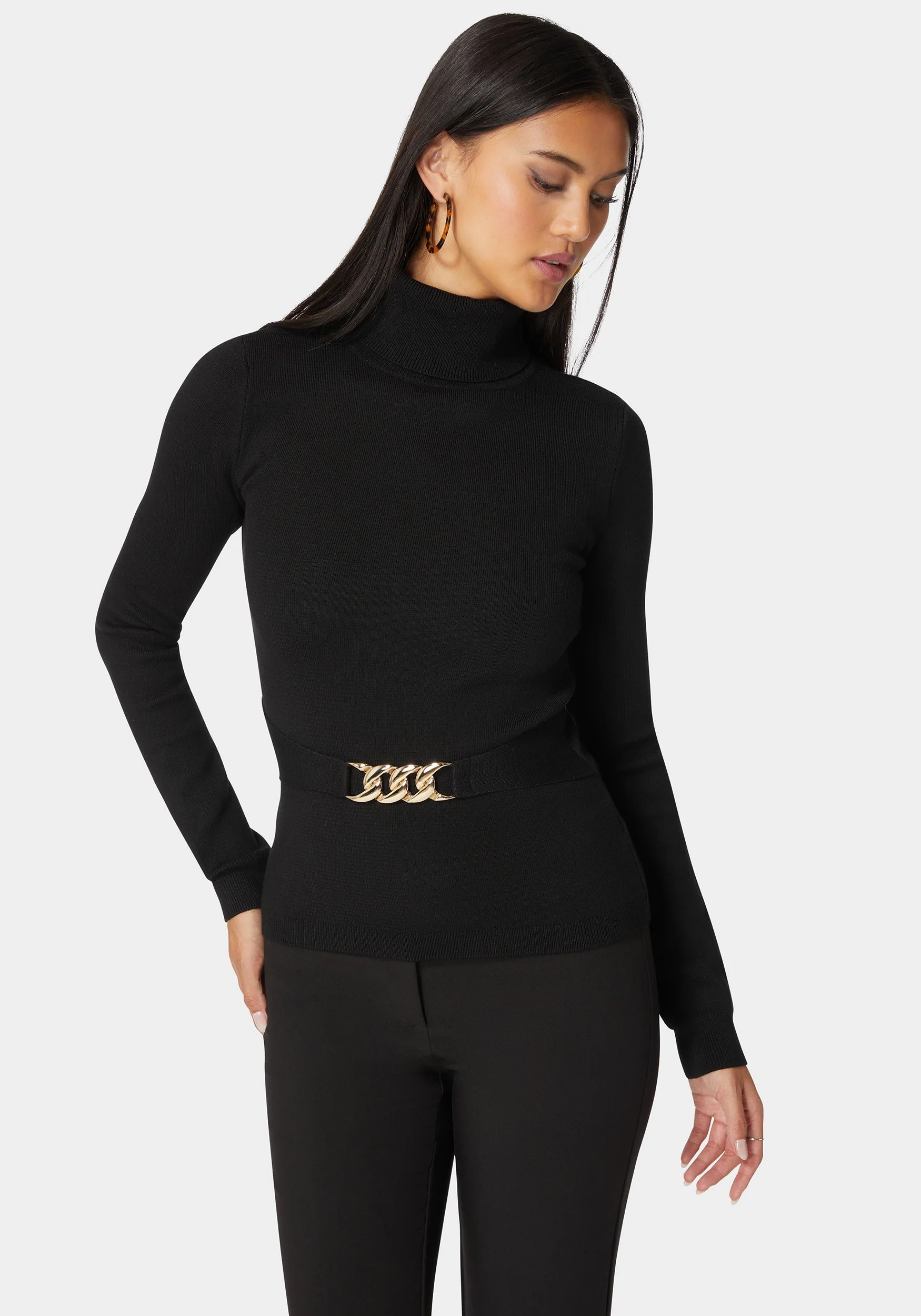 18822-fitted-turtle-neck-ornate-belt-sweater-1.webp Fitted Turtle Neck Ornate Belt Sweater