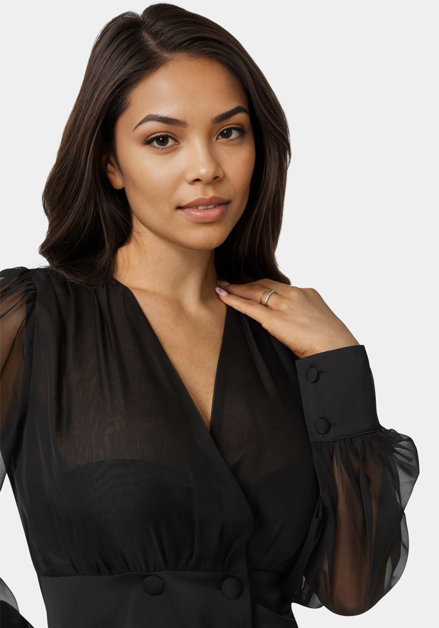 18983-wrap-tuxedo-look-blouse-4.webp Wrap Tuxedo Look Blouse