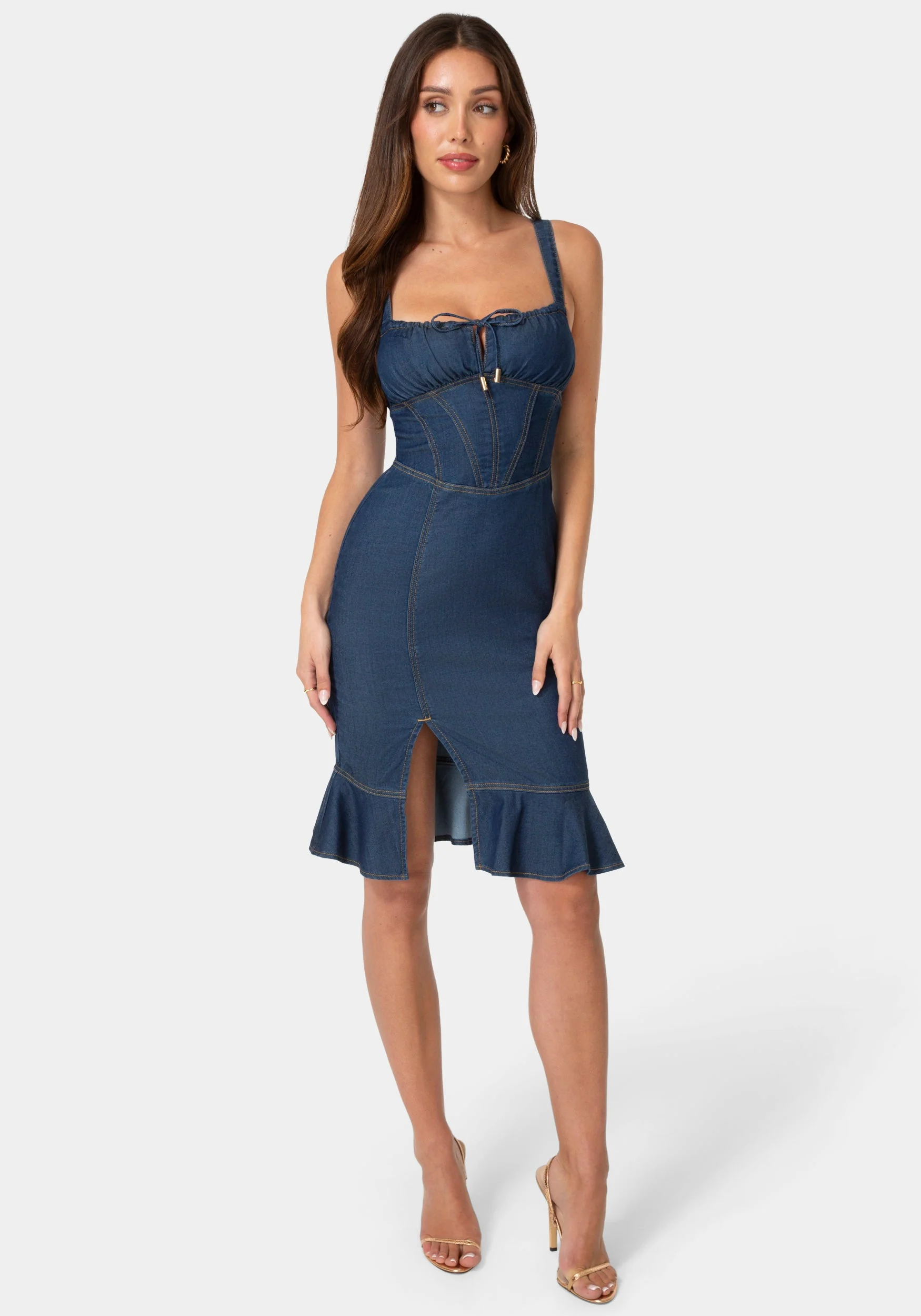 Tencel Midi Dress
