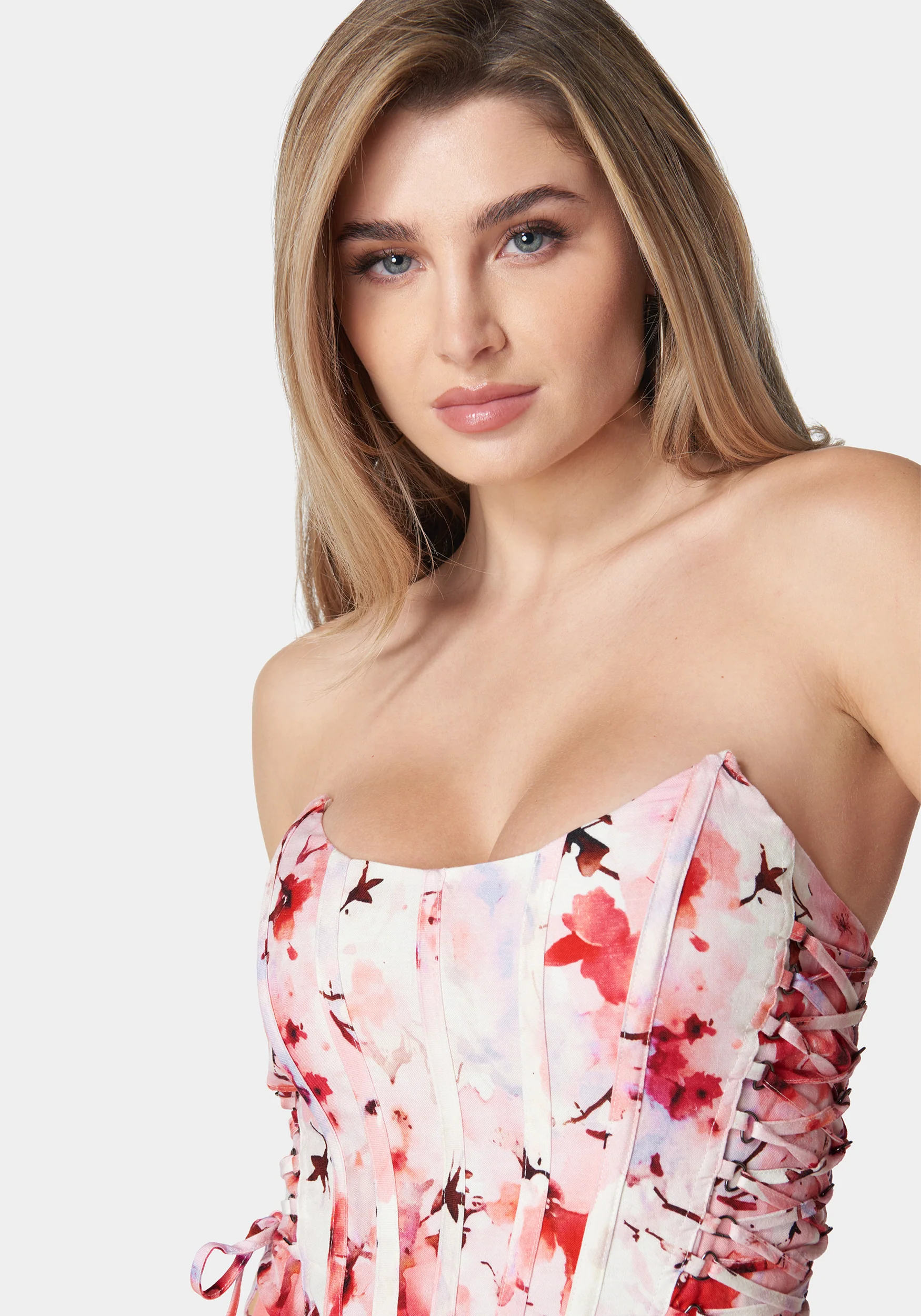 19166-scoop-neck-lace-up-printed-corset-top-4.webp Scoop Neck Lace Up Printed Corset Top