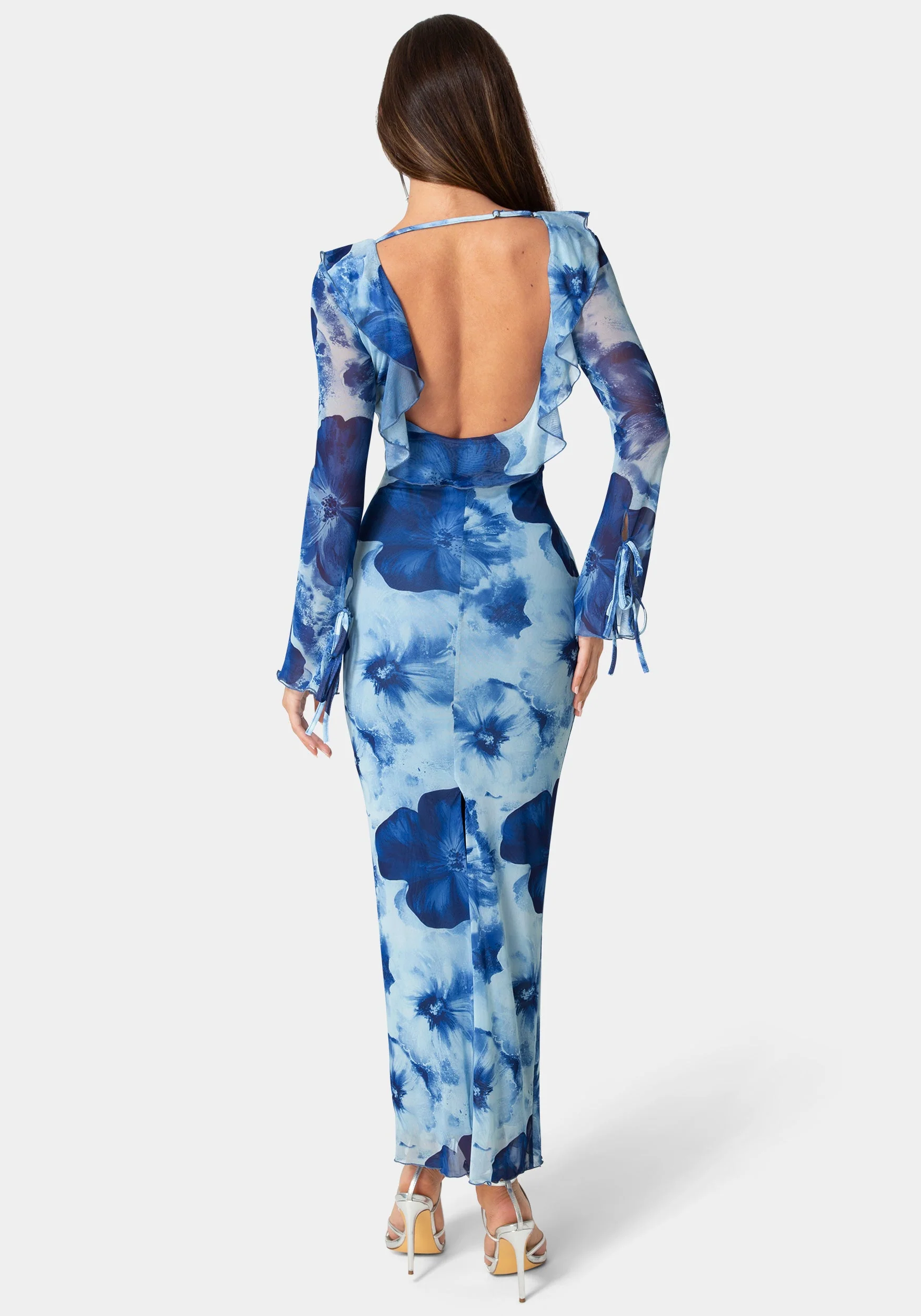 1961-ruffle-detail-mesh-maxi-dress-3.webp Ruffle Detail Mesh Maxi Dress