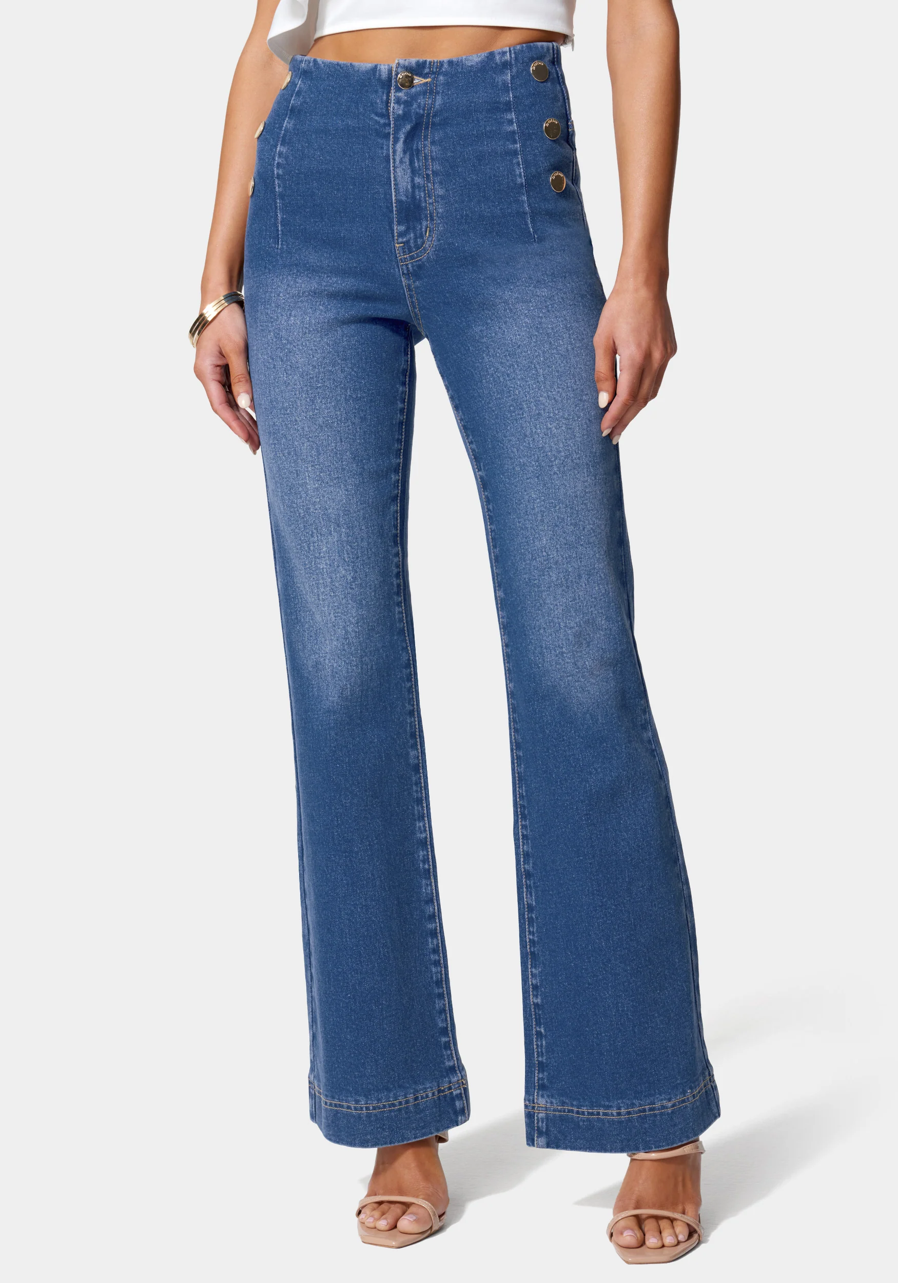 19639-high-waist-button-detail-wide-leg-jeans-1.webp High Waist Button Detail Wide Leg Jeans