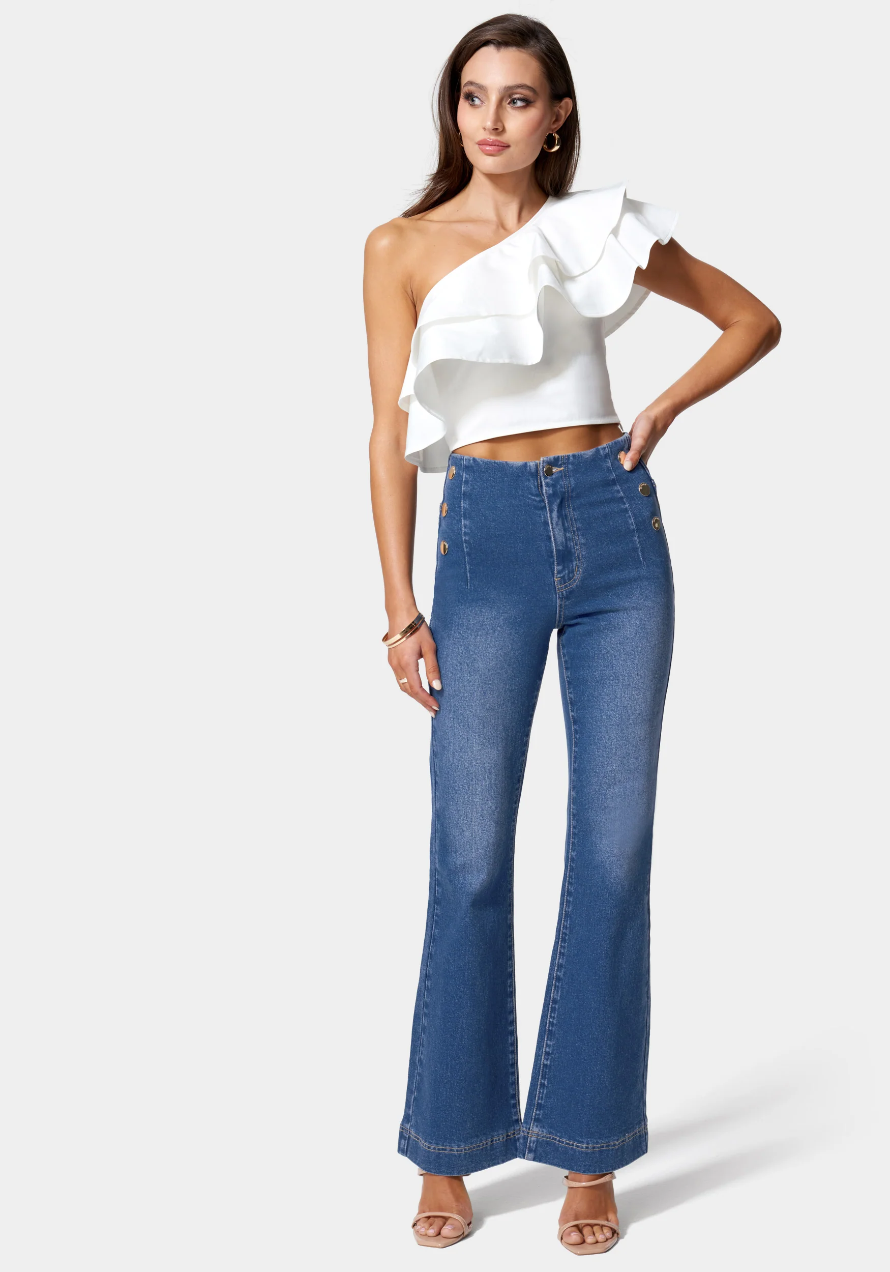 19639-high-waist-button-detail-wide-leg-jeans-2.webp High Waist Button Detail Wide Leg Jeans