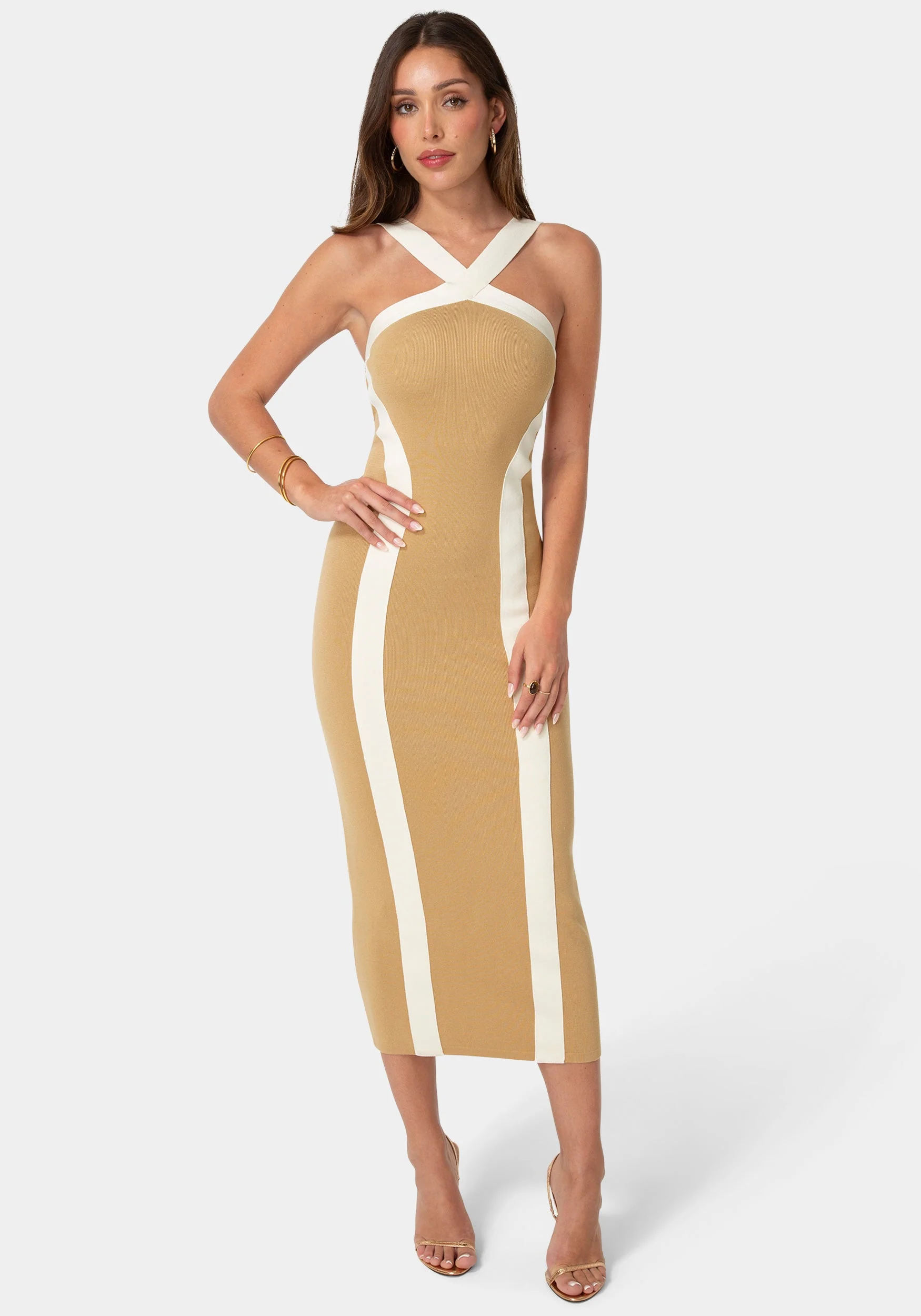 2021-sweater-contrast-halter-maxi-dress-1.webp Sweater Contrast Halter Maxi Dress