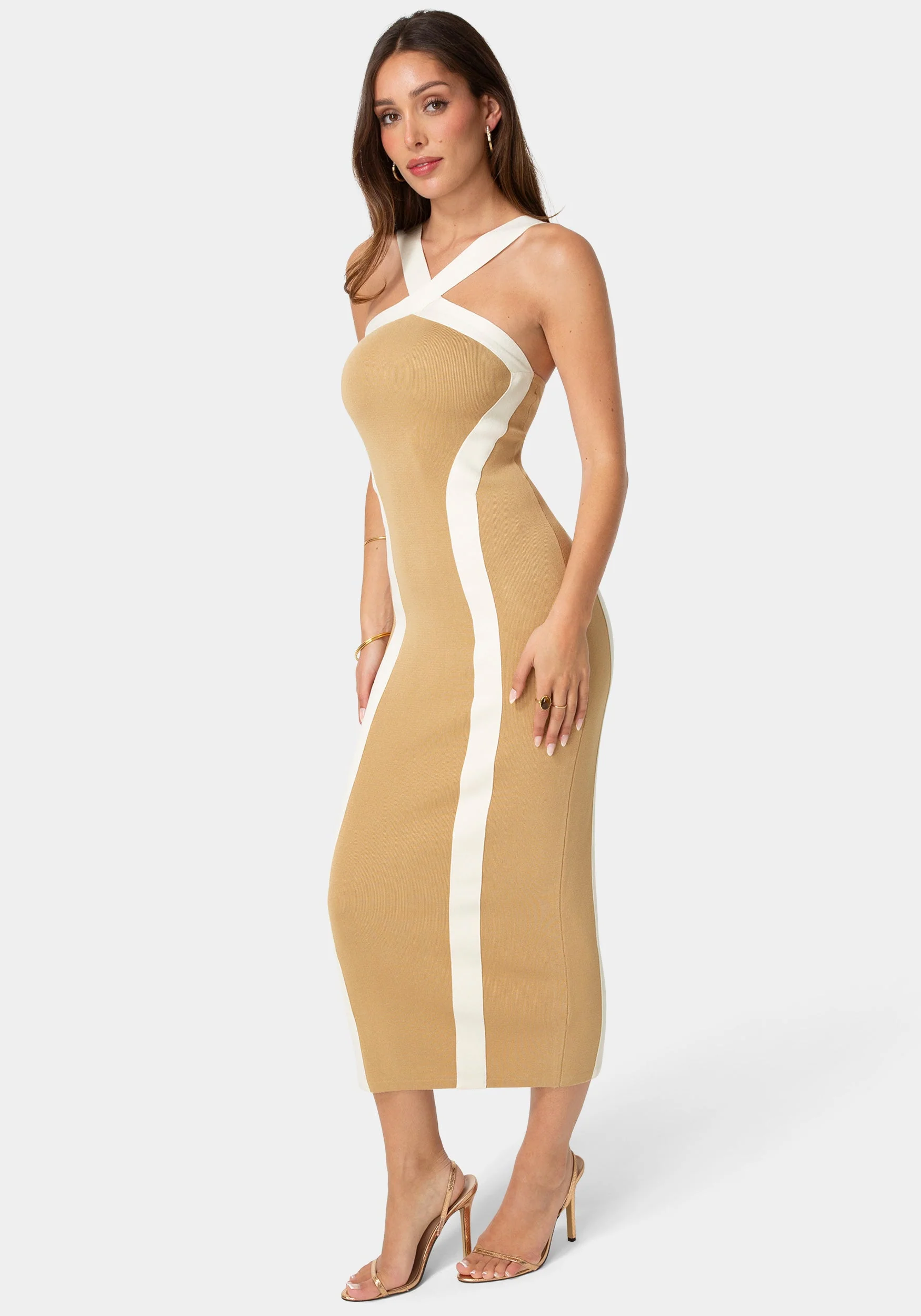 2021-sweater-contrast-halter-maxi-dress-2.webp Sweater Contrast Halter Maxi Dress