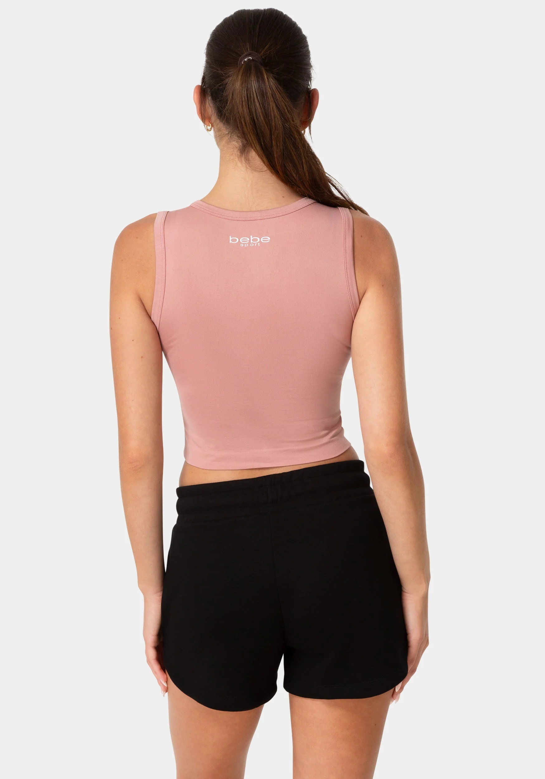 2076-double-front-seamless-cropped-tank-with-foil-logo-2.webp Double Front Seamless Cropped Tank With Foil Logo