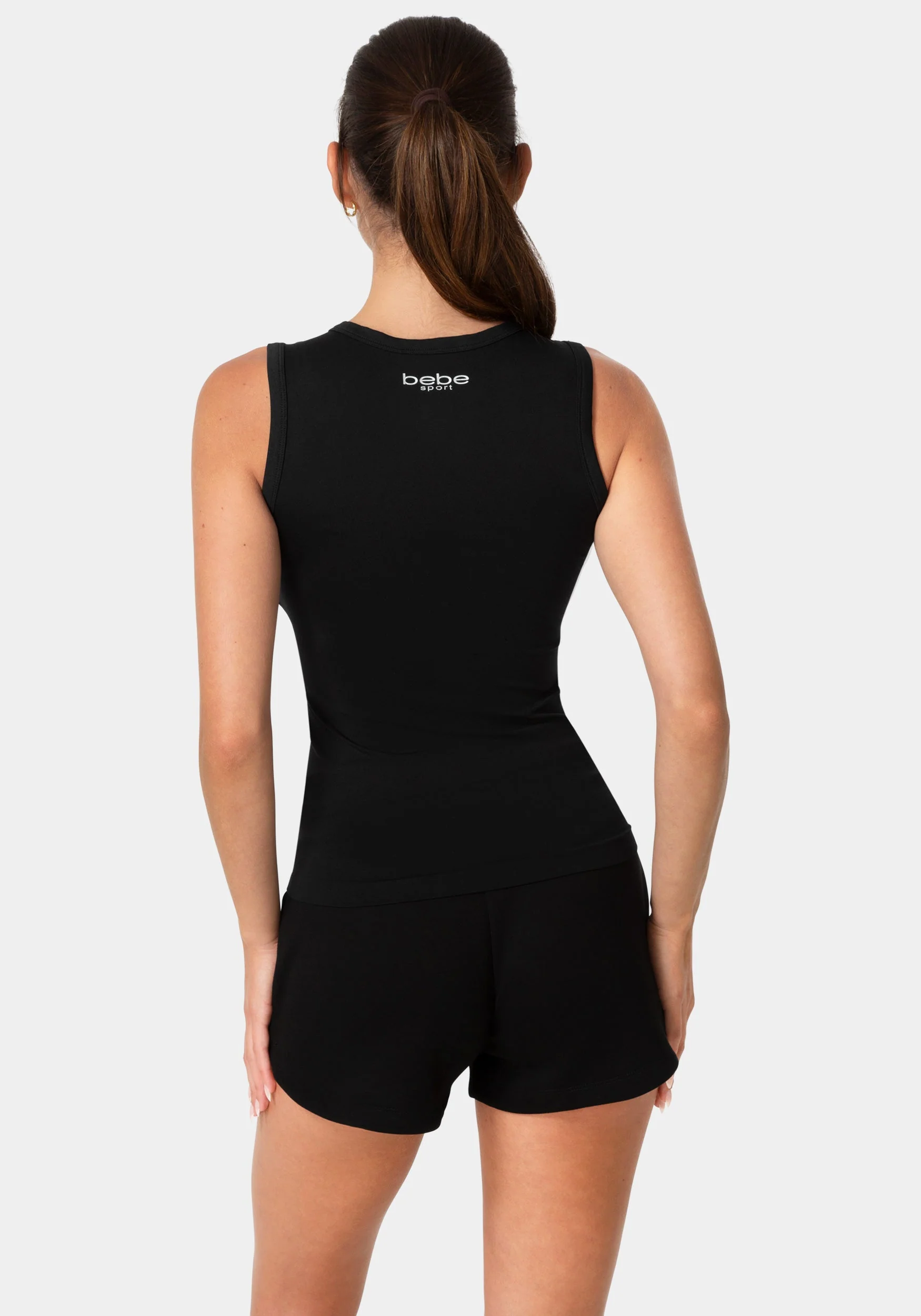 Double Front Seamless Tank With Foil Logo