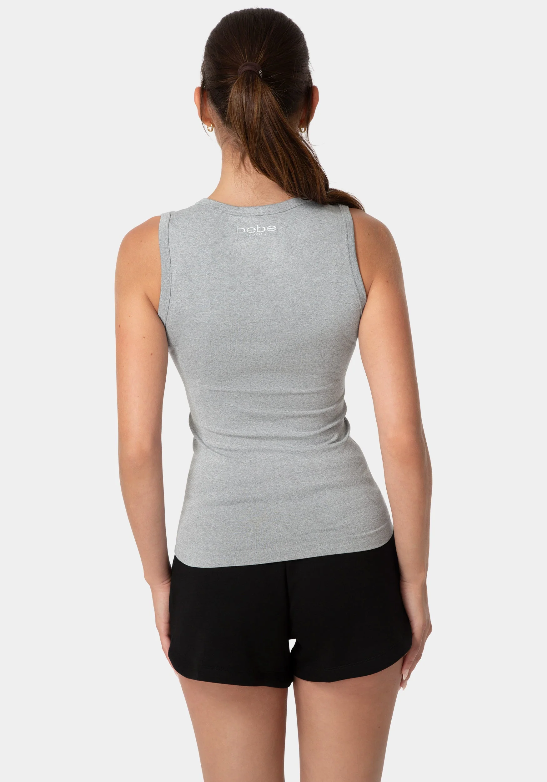 Double Front Seamless Tank With Foil Logo