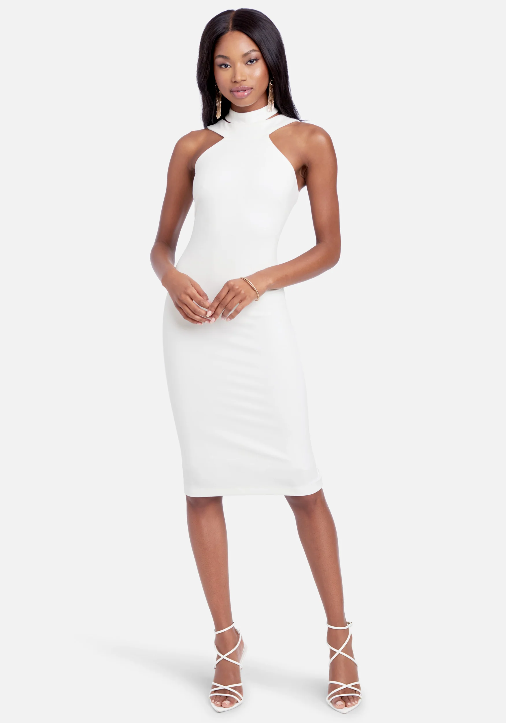 2727-halterneck-bodycon-midi-dress-1.webp Halterneck Bodycon Midi Dress