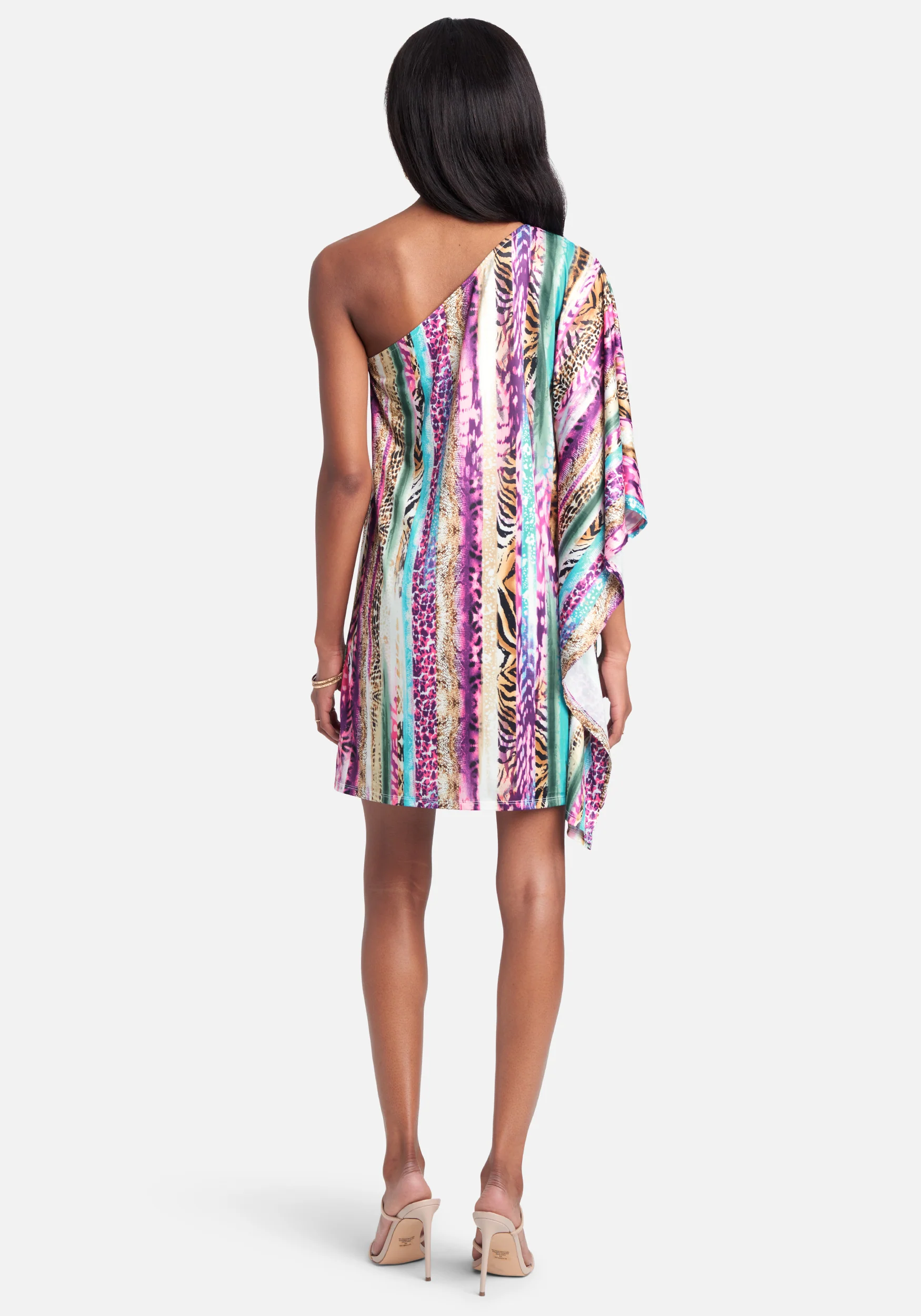 2915-one-shoulder-printed-flowy-dress-3.webp One Shoulder Printed Flowy Dress