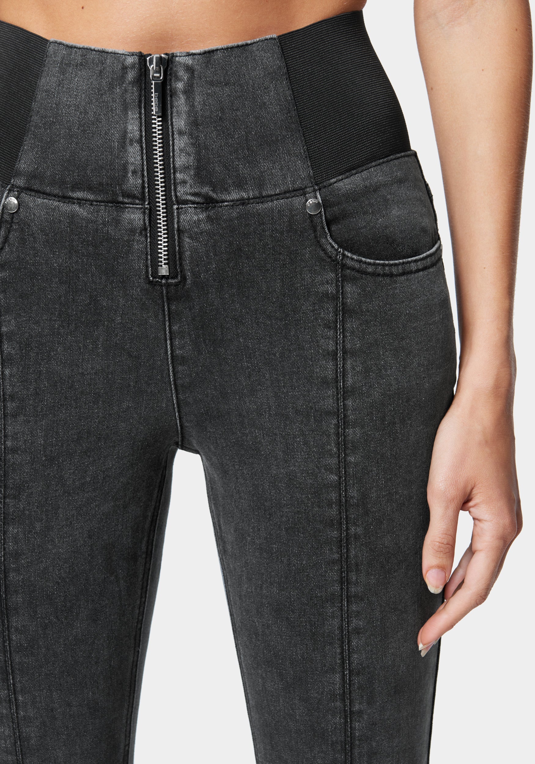 4326-zip-front-elastic-skinny-jean-4.jpg Zip Front Elastic Skinny Jean