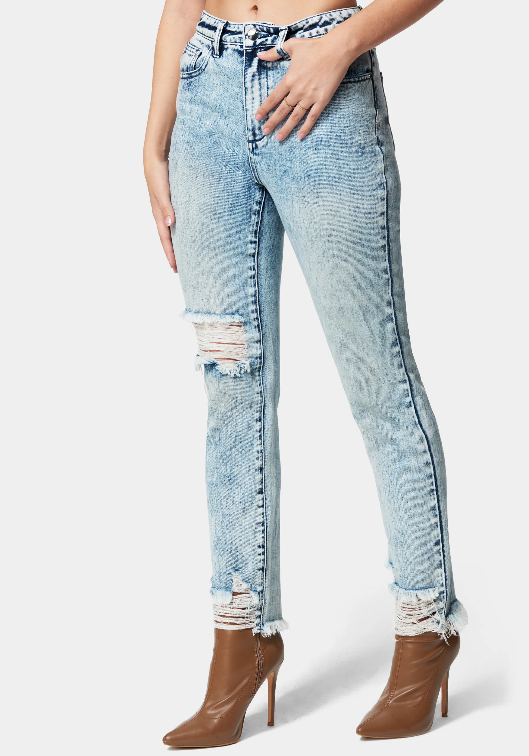 4358-high-waist-distressed-straight-leg-jeans-1.webp High Waist Distressed Straight Leg Jeans