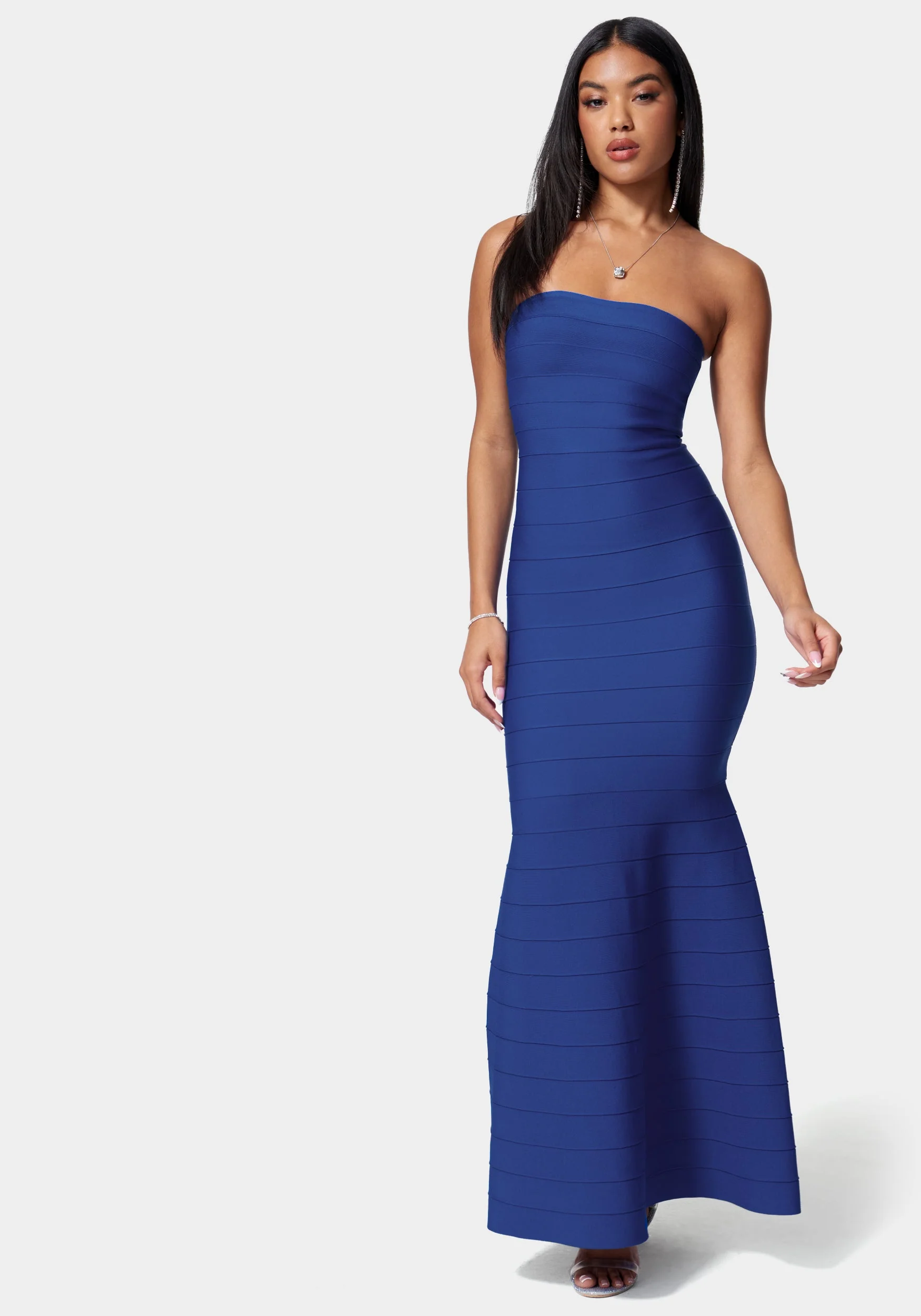 5070-luxe-bandage-strapless-gown-1.webp Luxe Bandage Strapless Gown