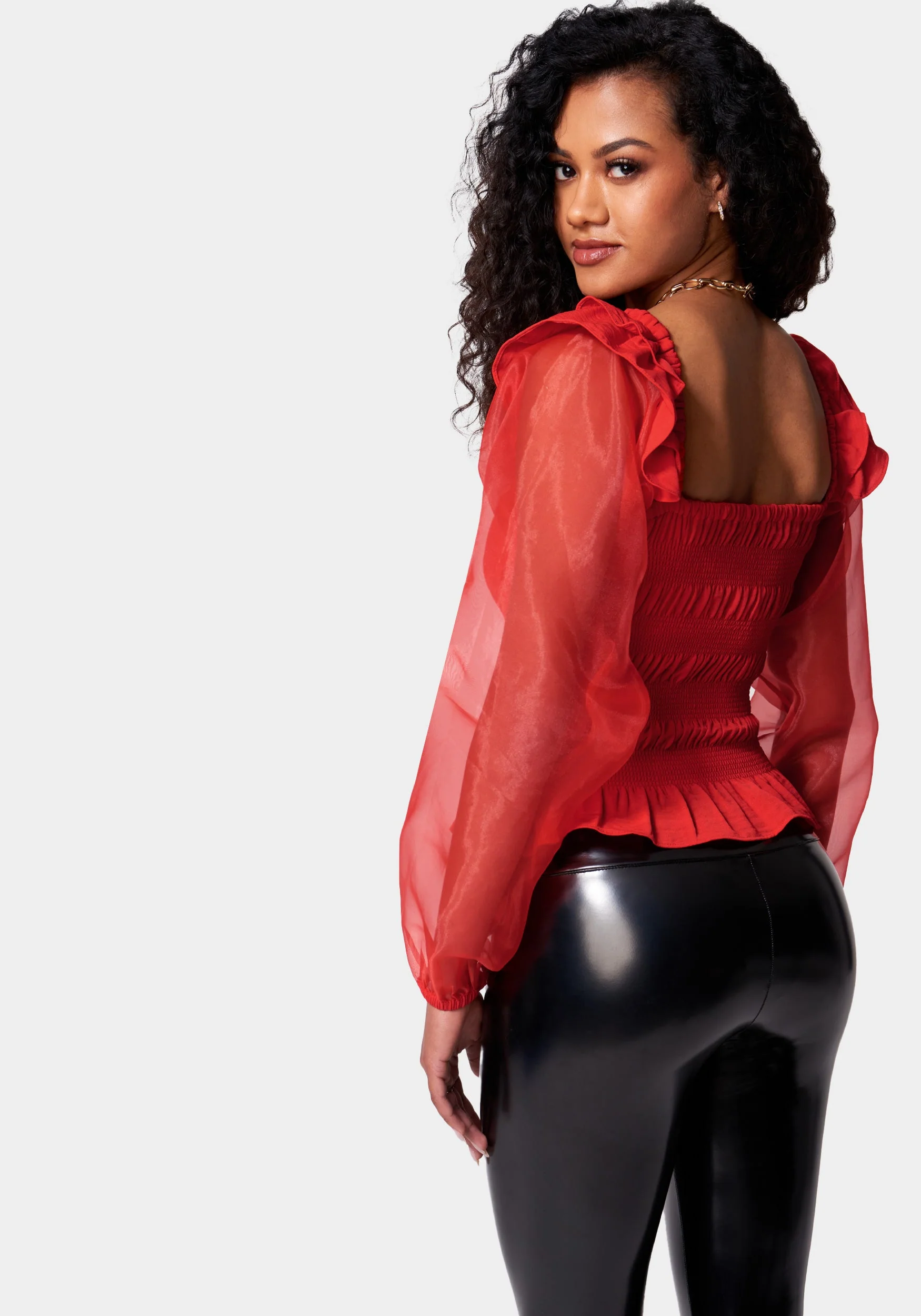 5554-smocked-body-chiffon-sleeve-top-3.webp Smocked Body Chiffon Sleeve Top