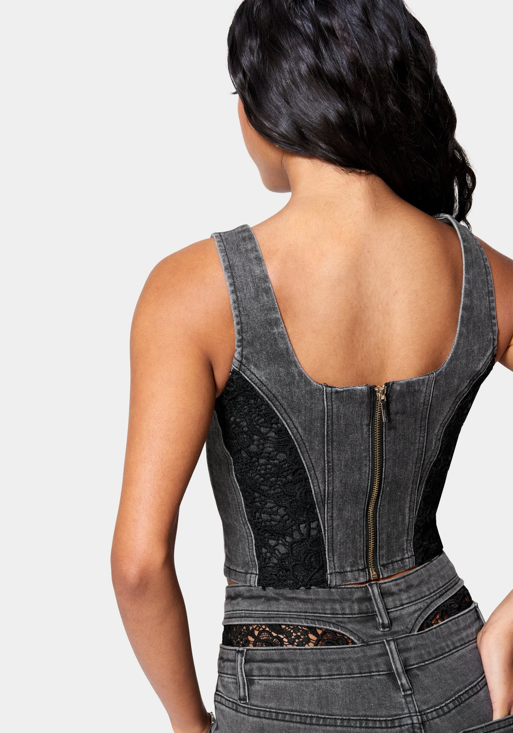 5603-lace-insert-denim-bustier-3.webp Lace Insert Denim Bustier