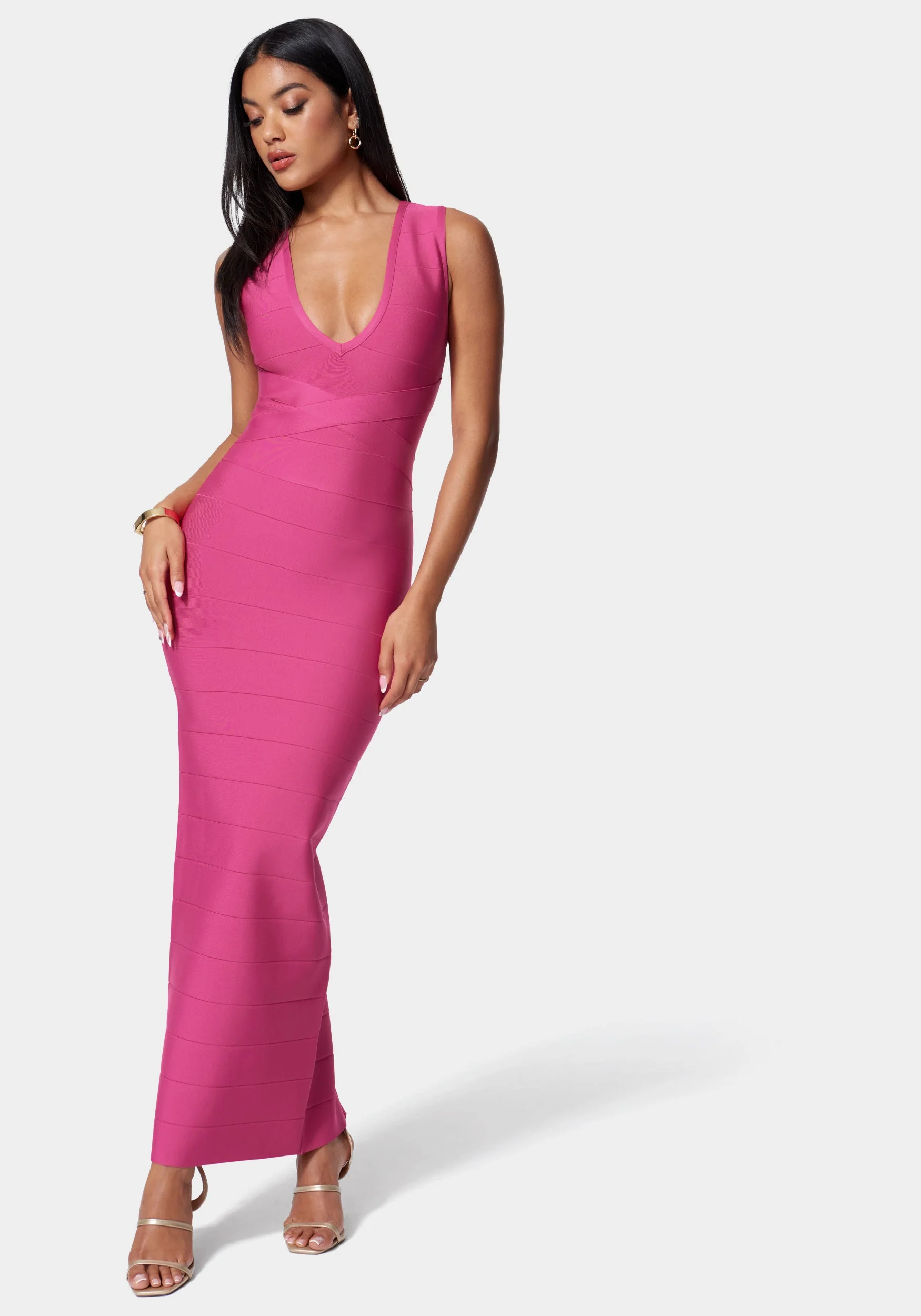 5623-luxe-bandage-double-v-gown-1.webp Luxe Bandage Double V Gown