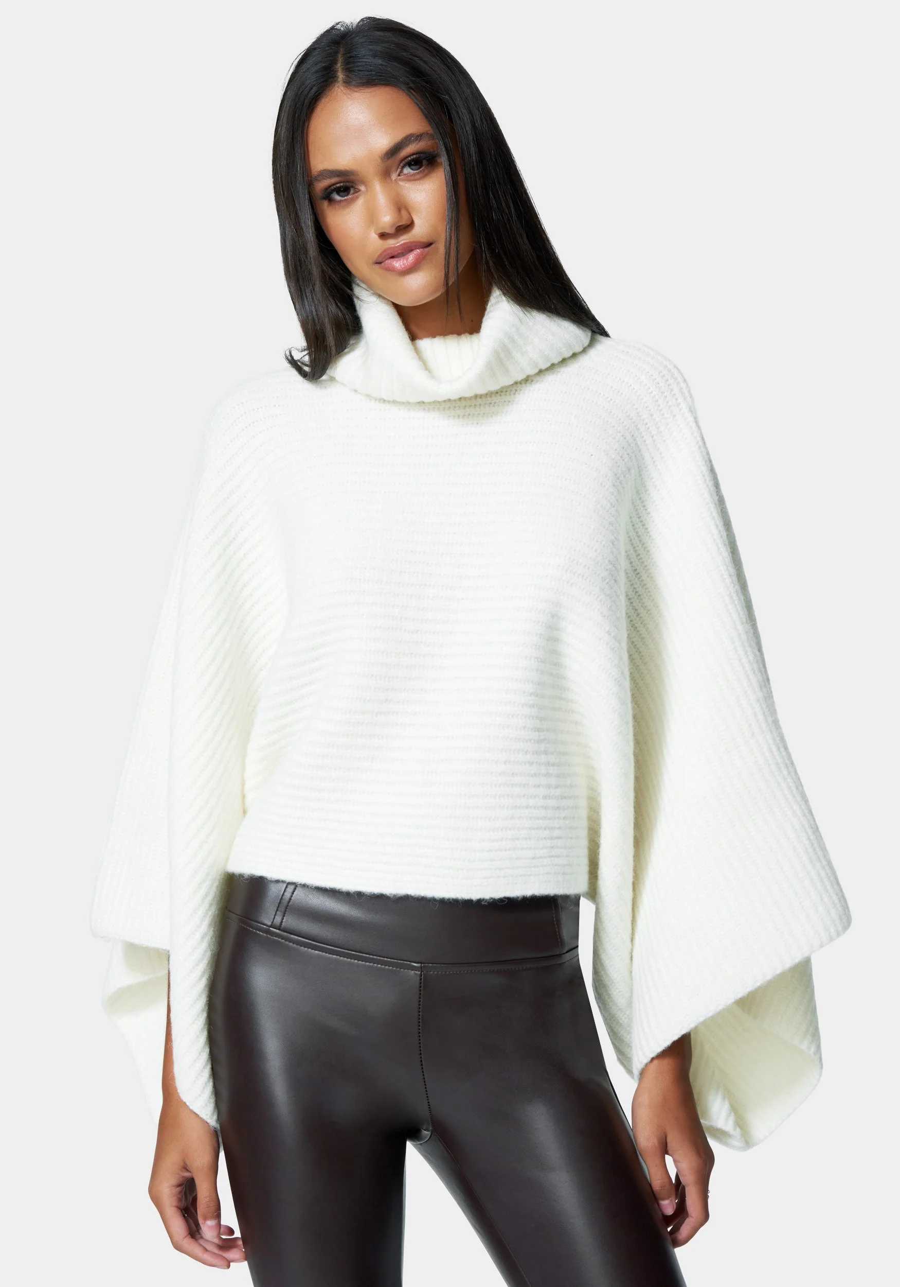 Oversized Mock Neck Sweater