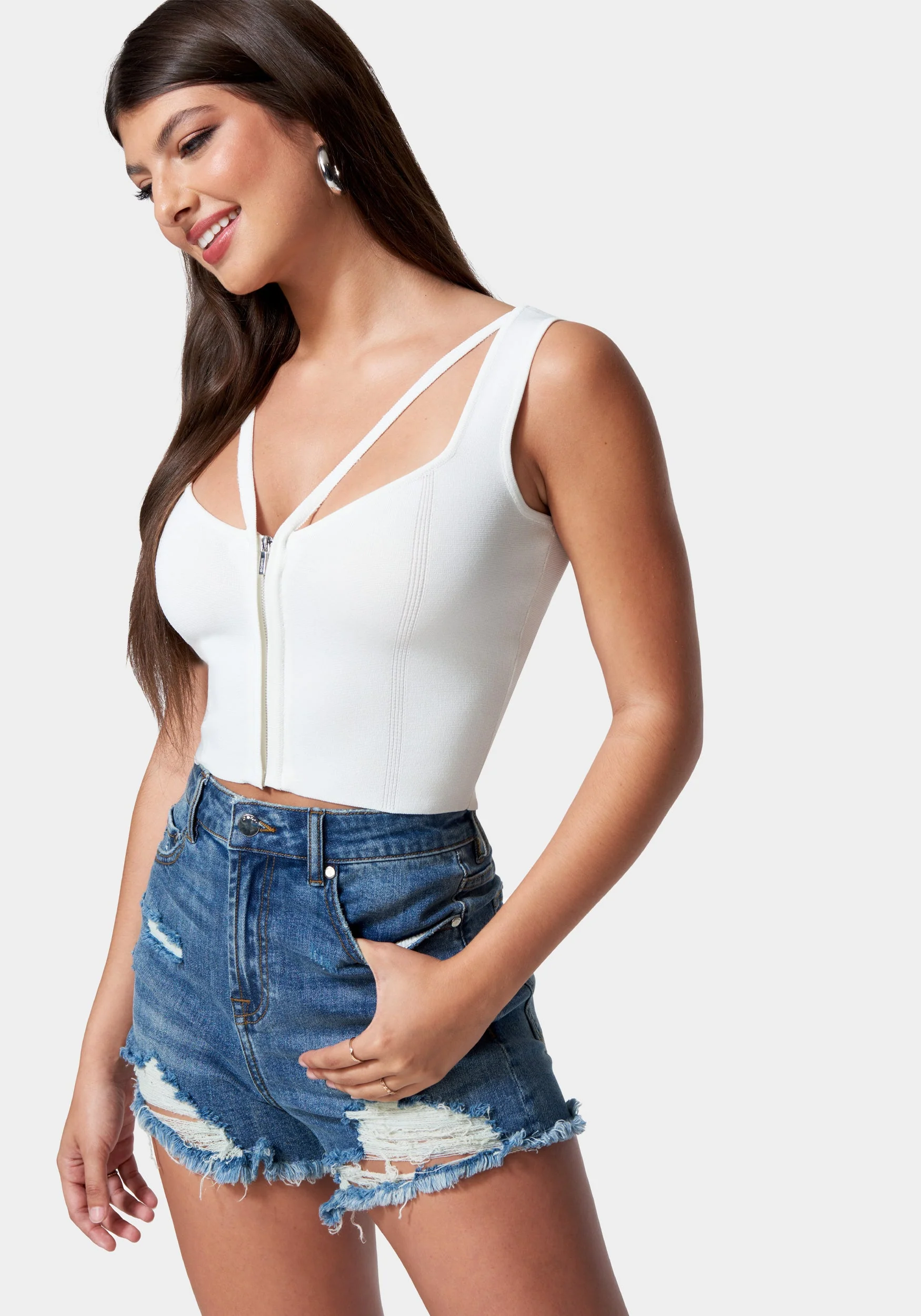 6500-zip-front-corset-sweater-top-2.webp Zip Front Corset Sweater Top