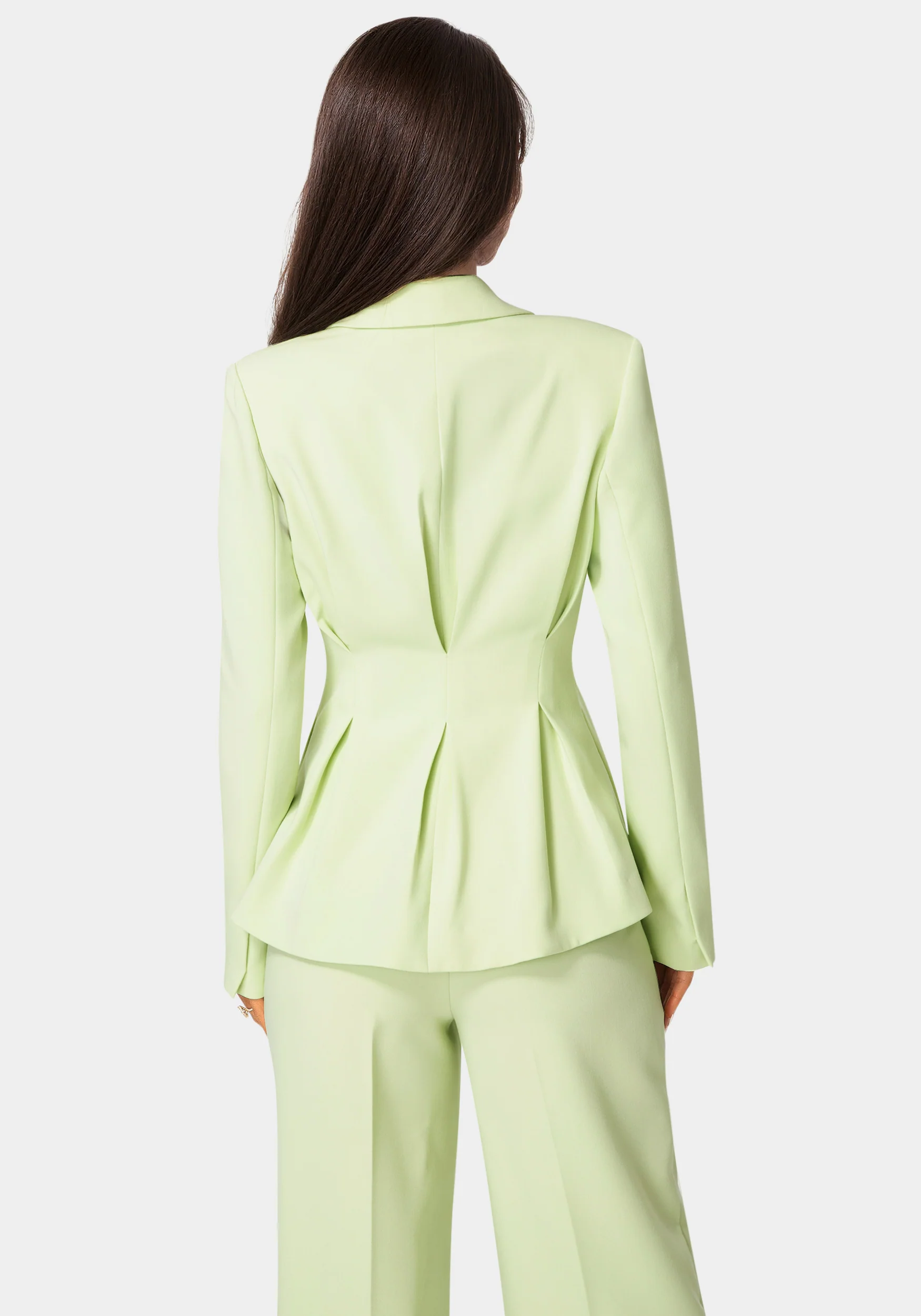 Tailored Pleat Details Blazer