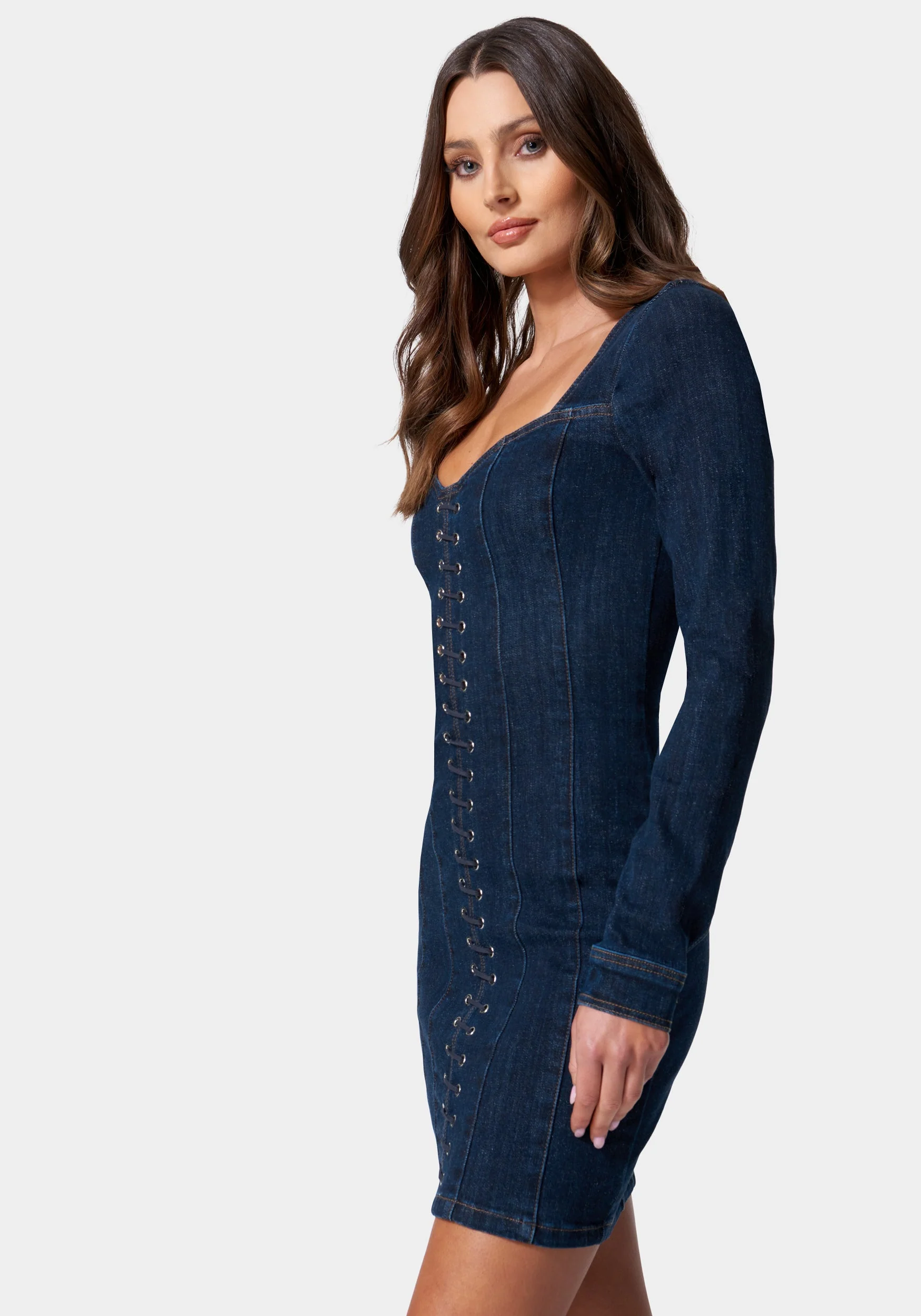 6915-eyelet-detail-denim-dress-2.webp Eyelet Detail Denim Dress