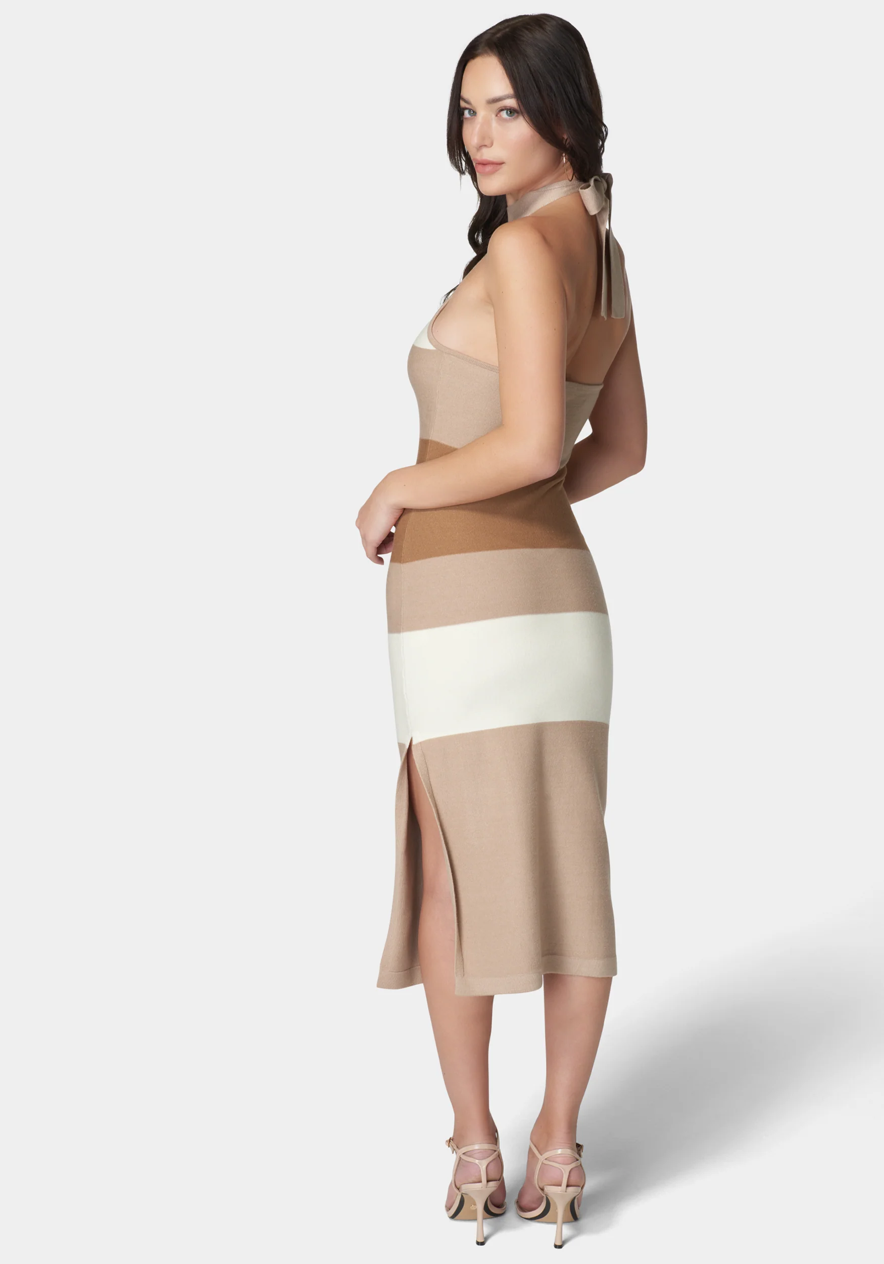 6973-halter-neck-rib-midi-dress-3.webp Halter Neck Rib Midi Dress