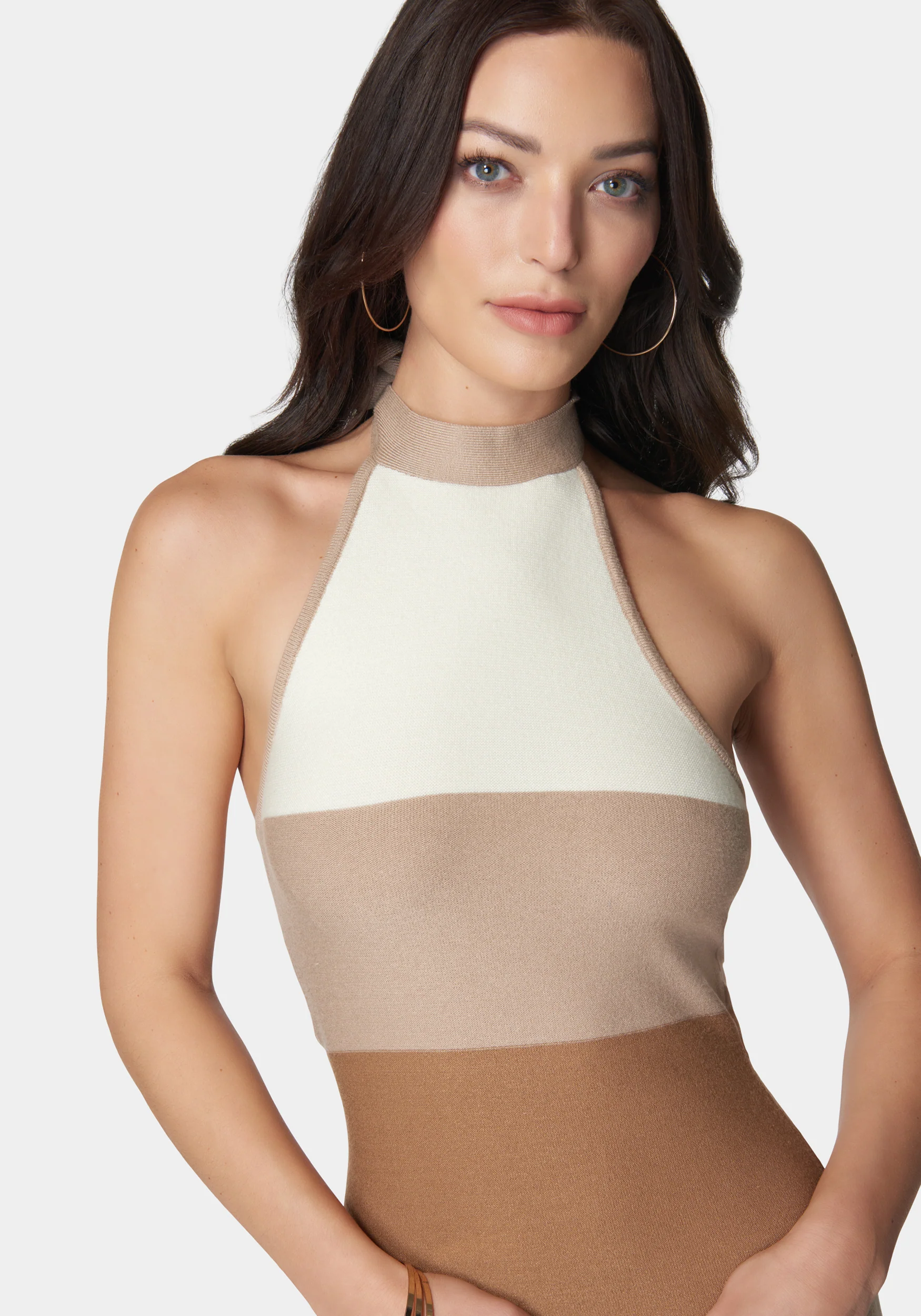 6973-halter-neck-rib-midi-dress-4.webp Halter Neck Rib Midi Dress