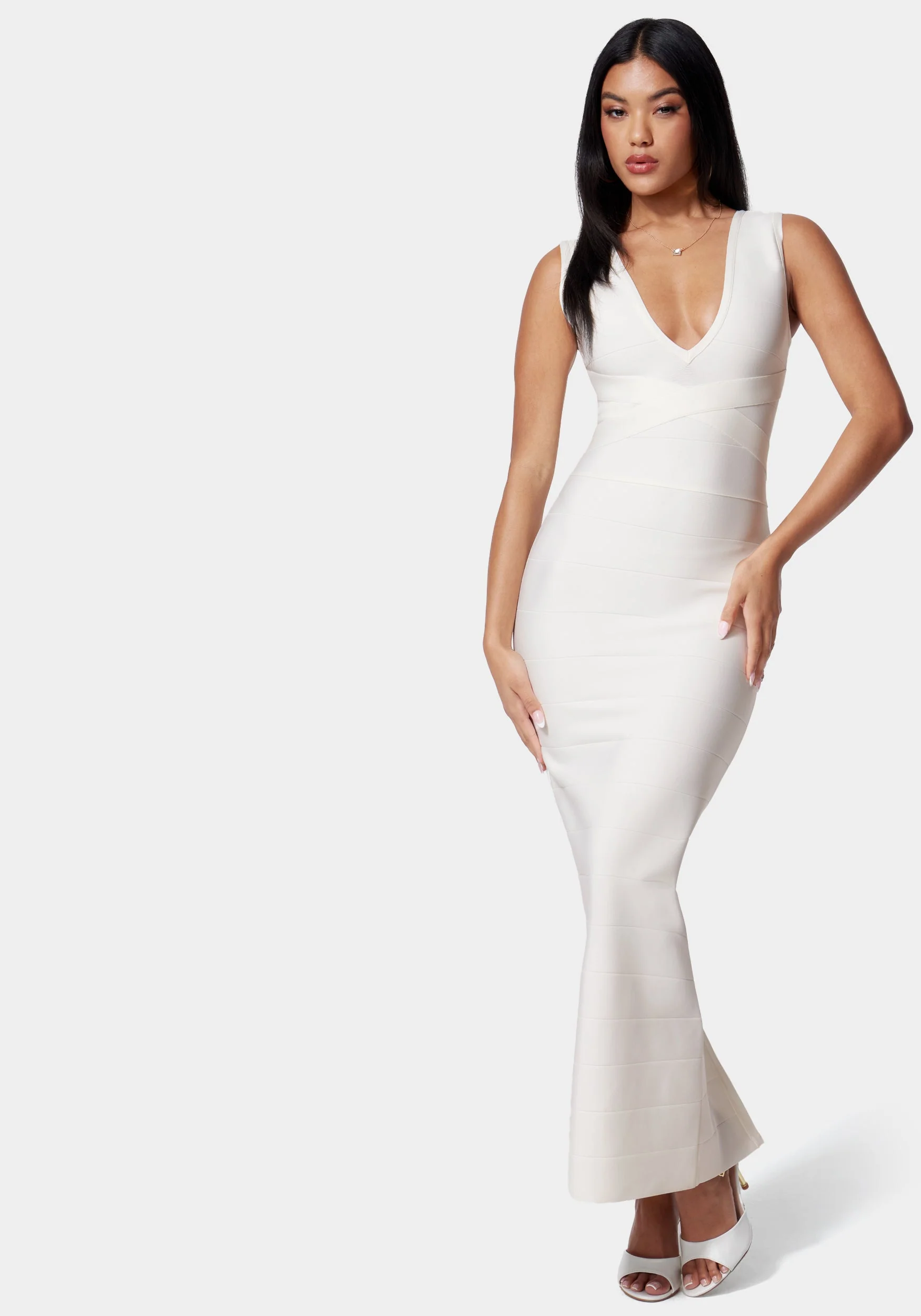 7093-luxe-bandage-double-v-gown-1.webp Luxe Bandage Double V Gown