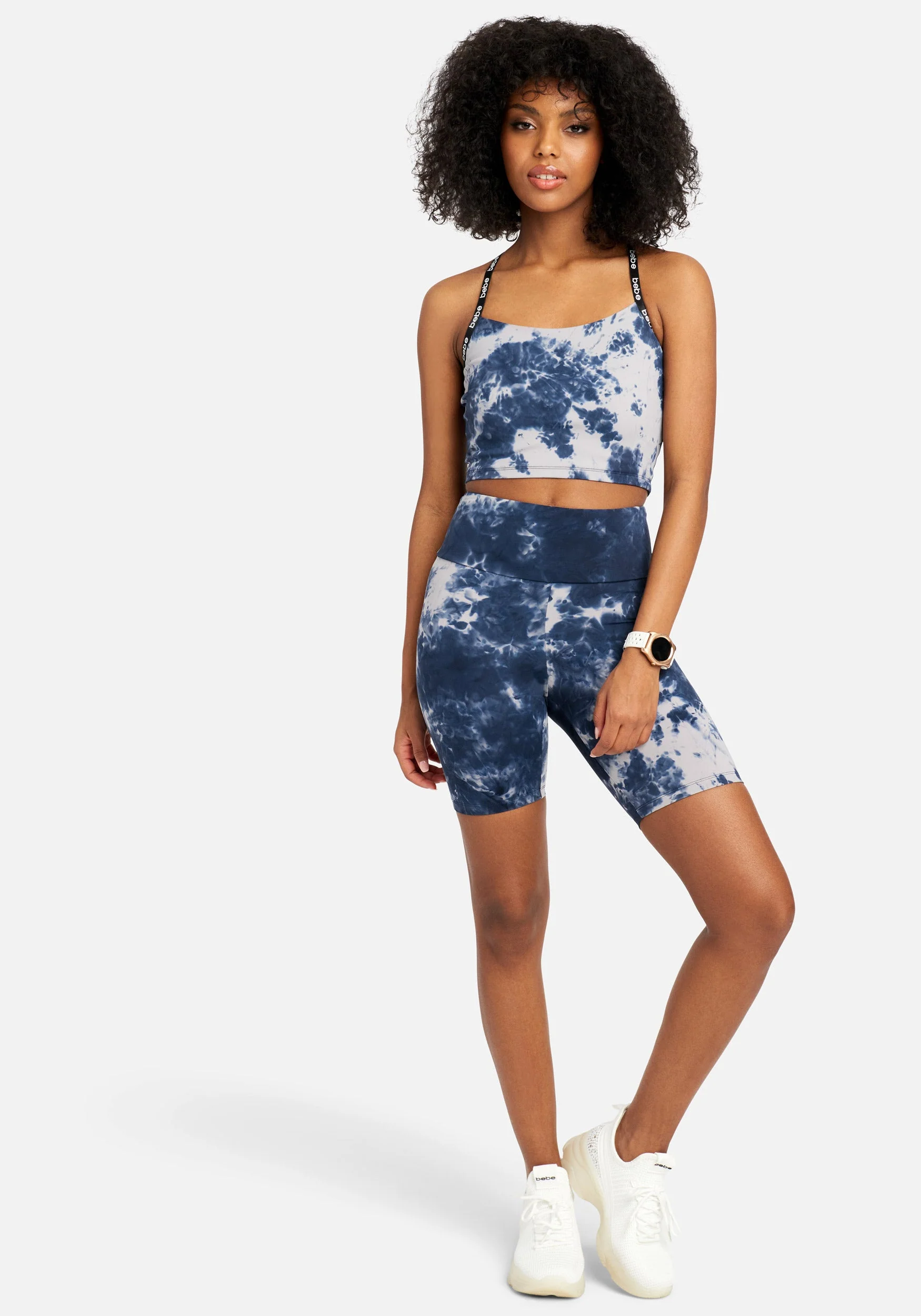 7420-bebe-logo-diamond-dye-short-2.webp Bebe Logo Diamond Dye Short