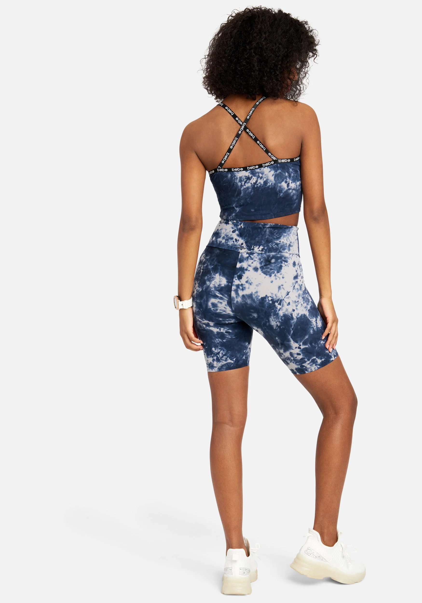 7420-bebe-logo-diamond-dye-short-3.webp Bebe Logo Diamond Dye Short