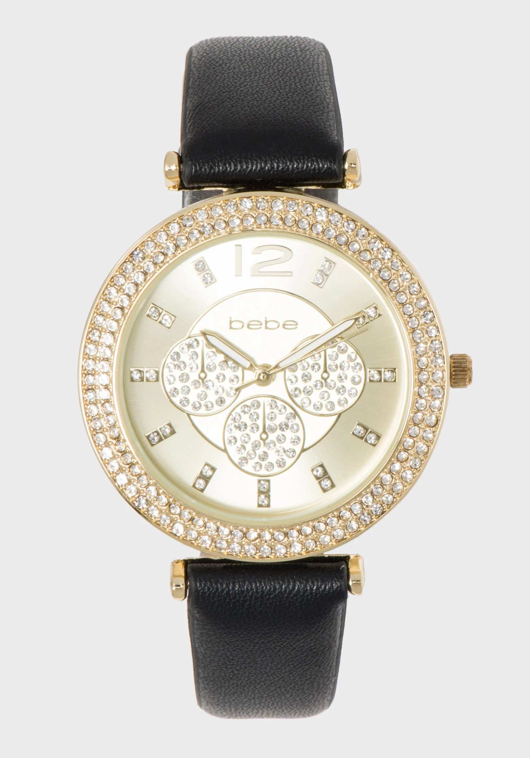 7614-black-gold-crystal-bezel-watch-2.webp Black & Gold Crystal Bezel Watch