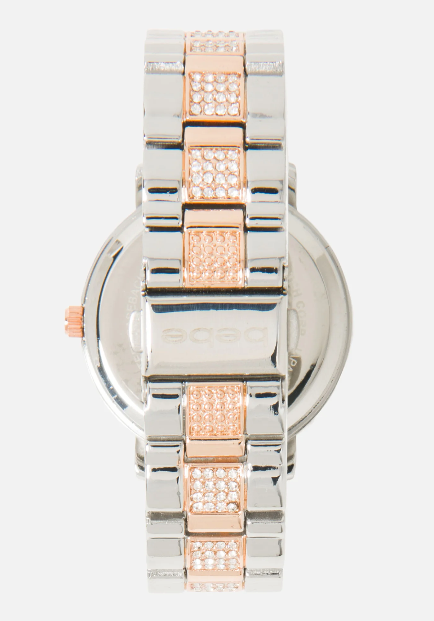7722-two-tone-crystal-bezel-pave-center-watch-2.webp Two Tone Crystal Bezel & Pave Center Watch