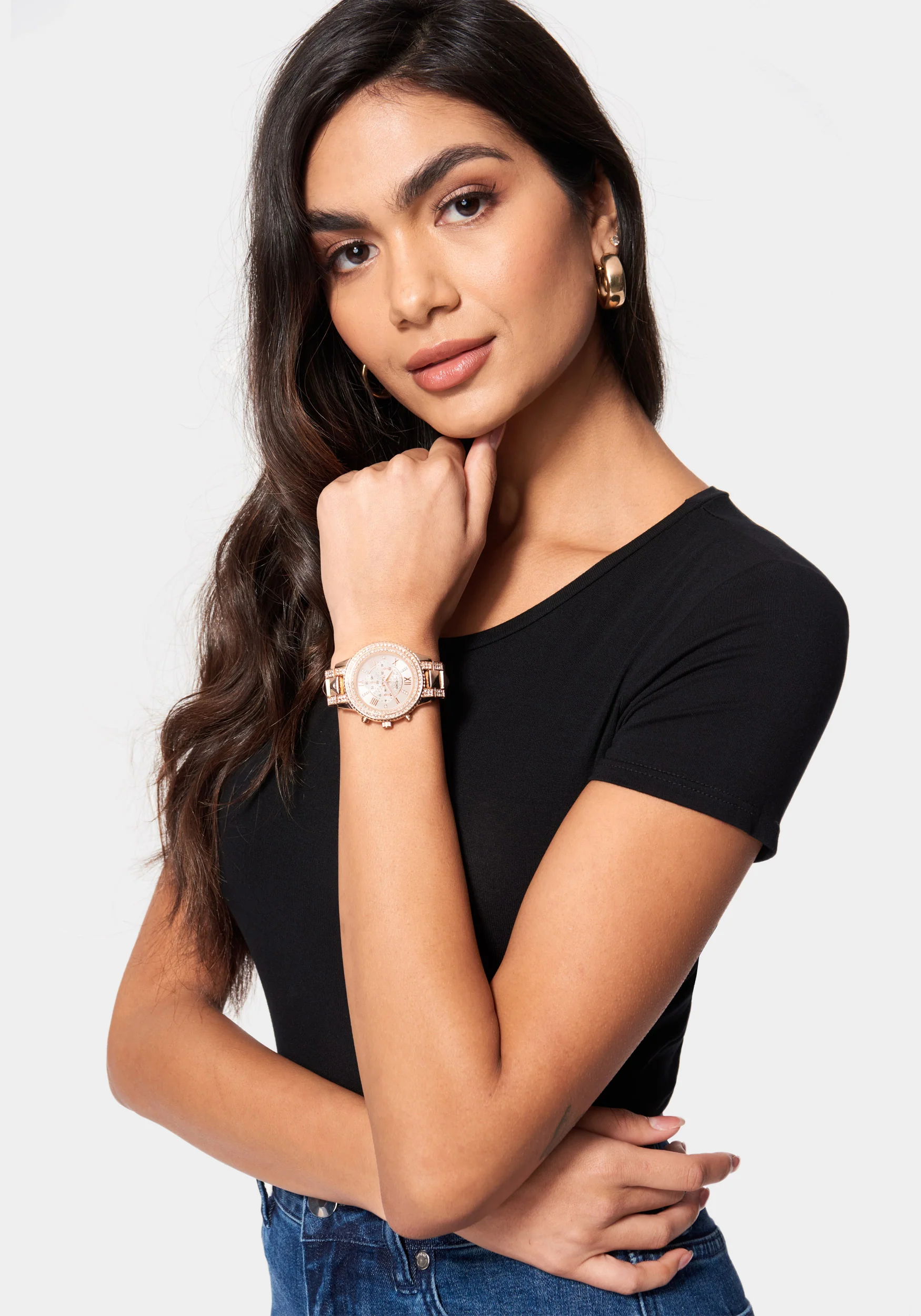 7750-pyramid-link-bracelet-watch-4.webp Pyramid Link Bracelet Watch