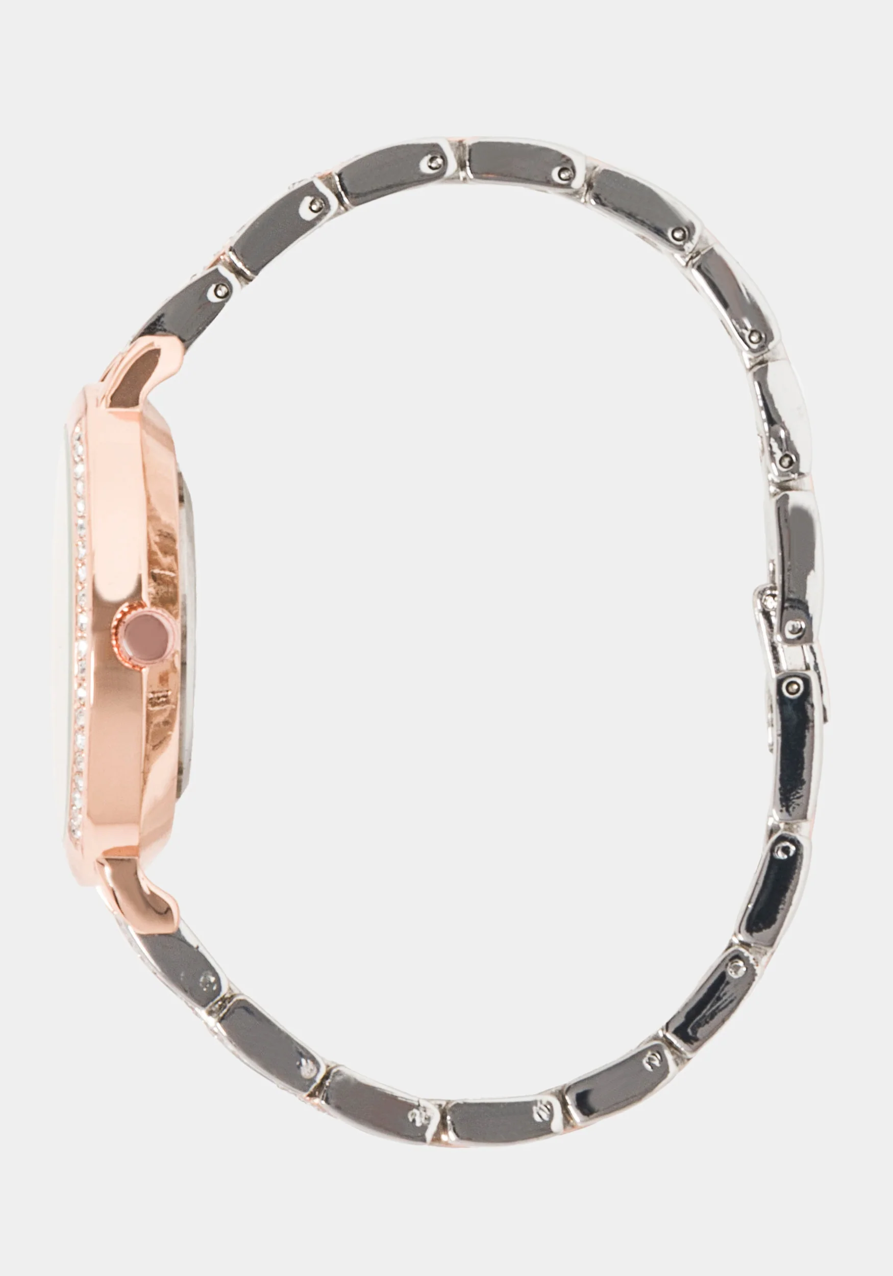 7793-two-tone-crystal-bezel-roman-numeral-watch-2.webp Two Tone Crystal Bezel Roman Numeral Watch